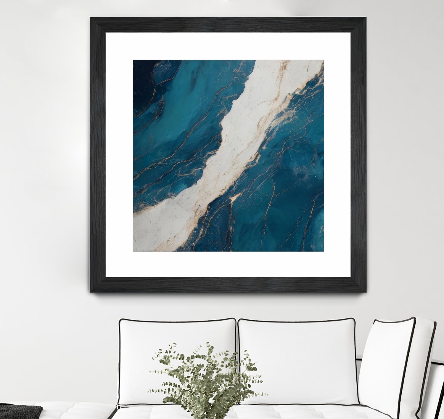 Marble Ocean Flow by Alpenglow Workshop on GIANT ART - abstract abstract art decor