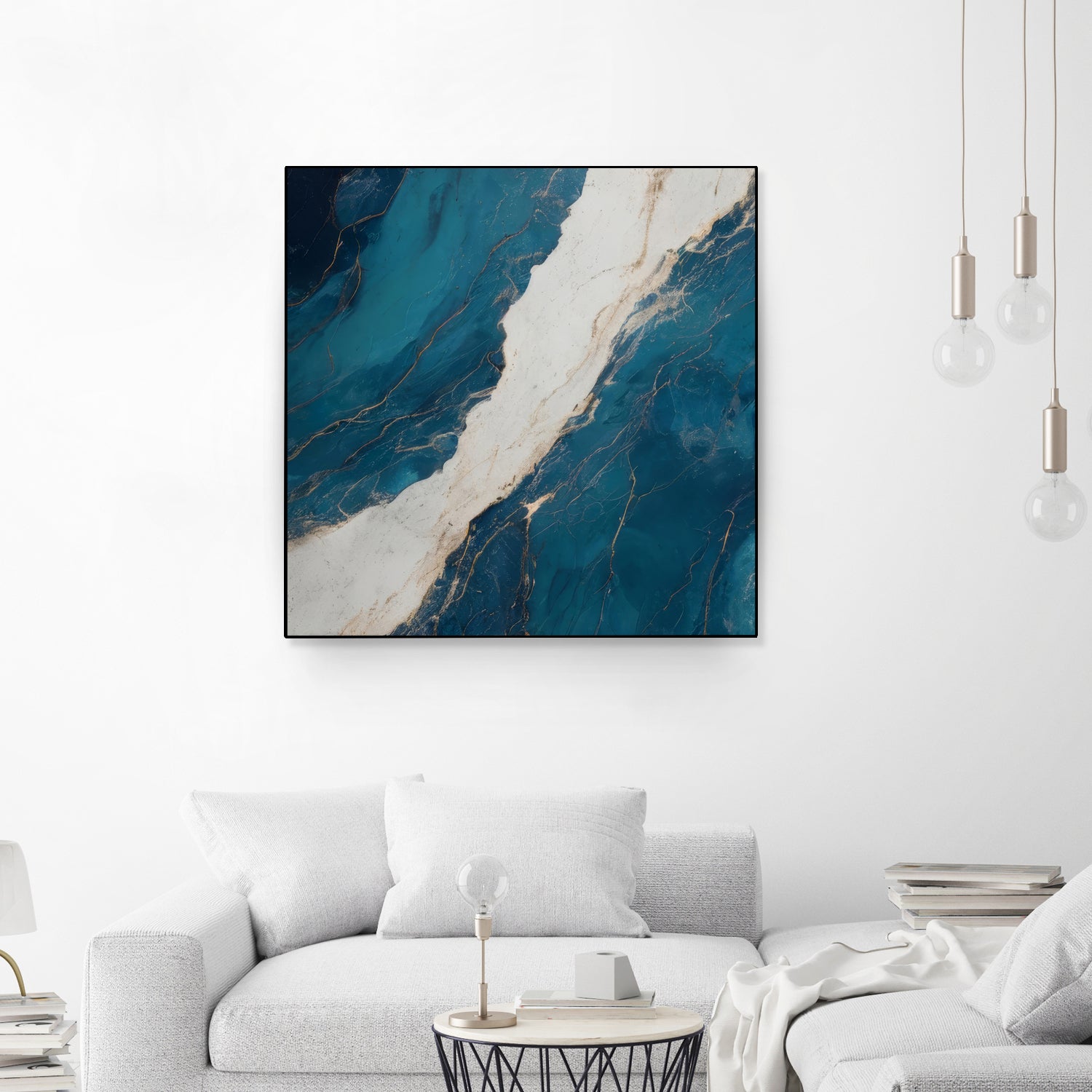 Marble Ocean Flow by Alpenglow Workshop on GIANT ART - abstract abstract art decor