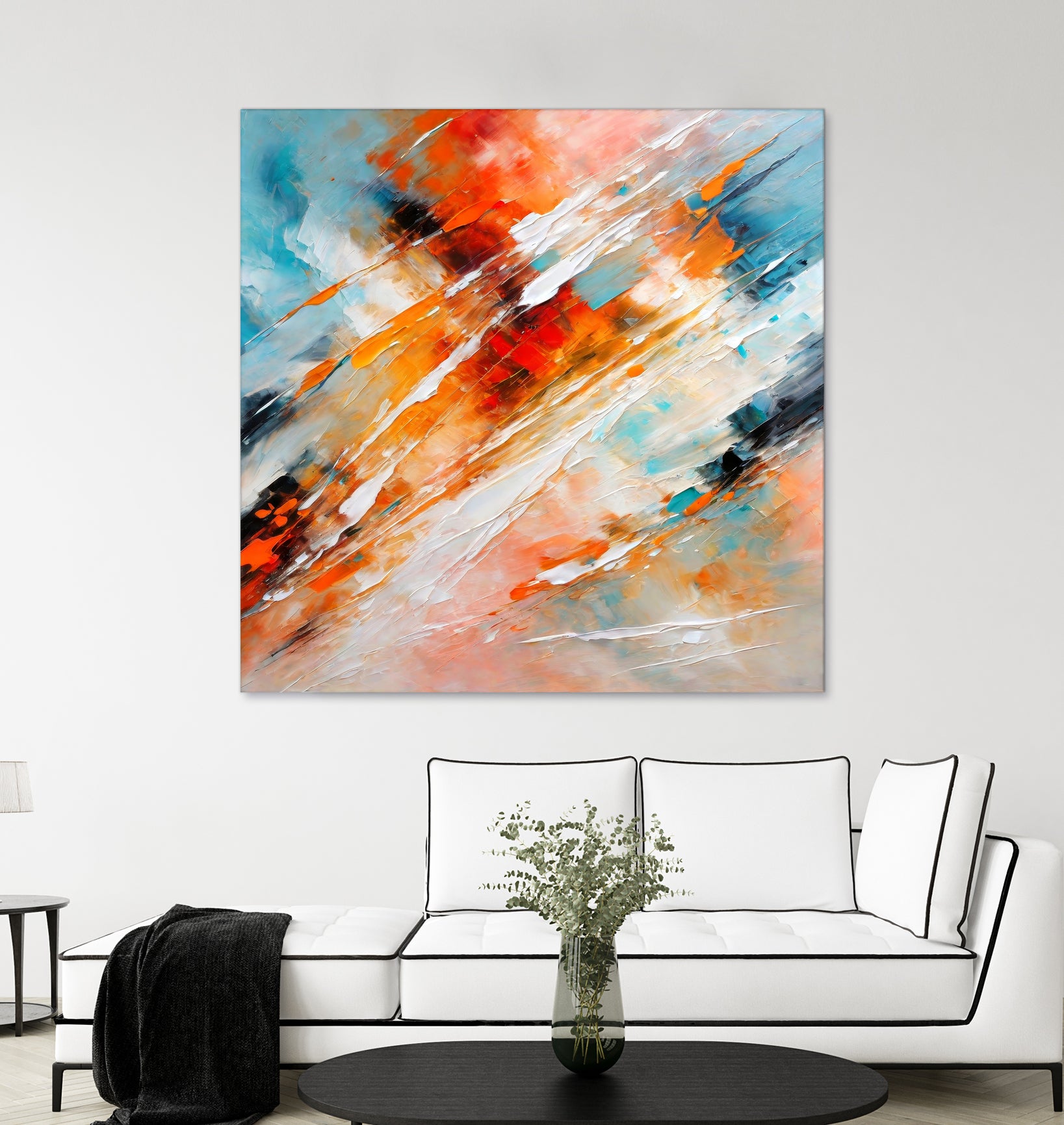 Impressionist Colorful Abstract by Alpenglow Workshop on GIANT ART - abstract abstract painting