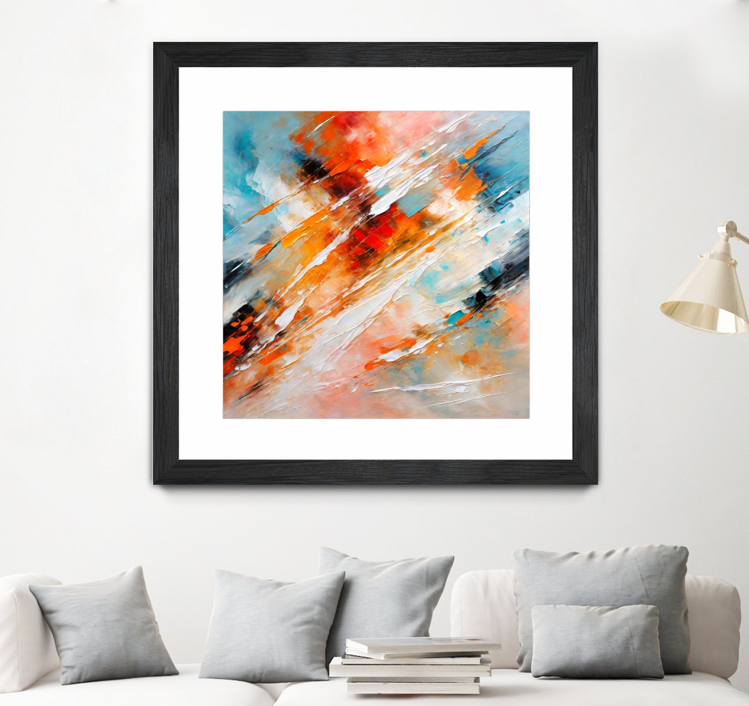 Impressionist Colorful Abstract by Alpenglow Workshop on GIANT ART - abstract abstract painting