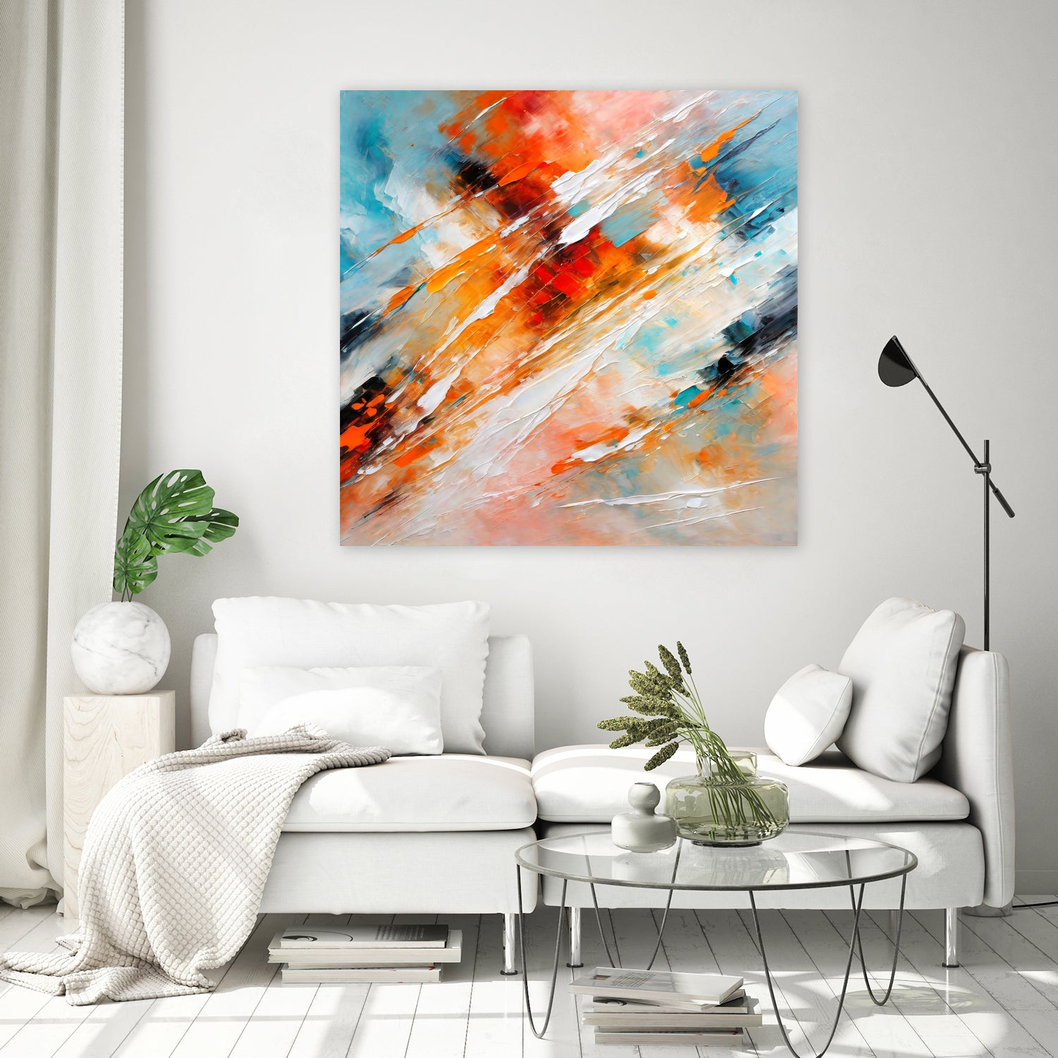 Impressionist Colorful Abstract by Alpenglow Workshop on GIANT ART - abstract abstract painting