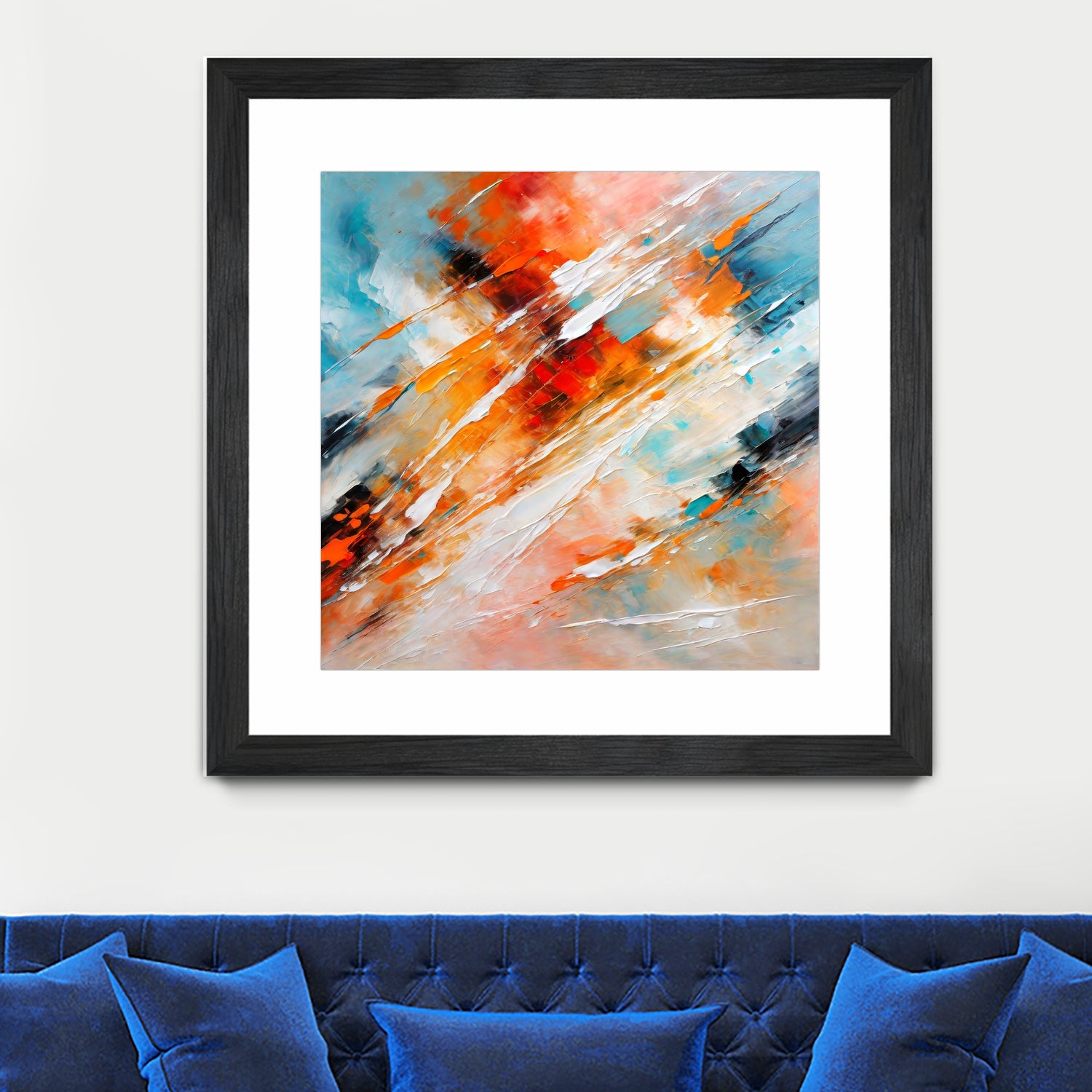 Impressionist Colorful Abstract by Alpenglow Workshop on GIANT ART - abstract abstract painting