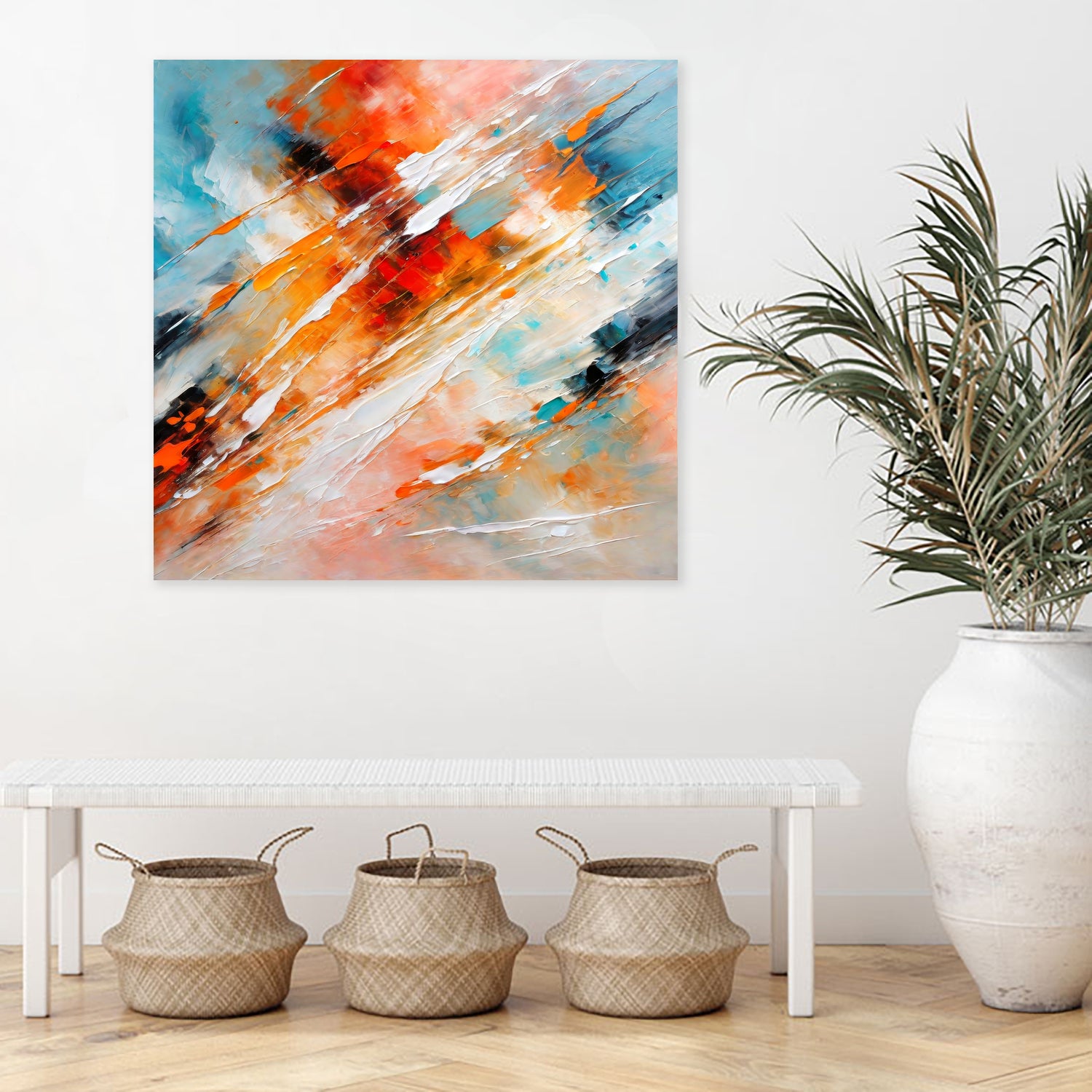 Impressionist Colorful Abstract by Alpenglow Workshop on GIANT ART - abstract abstract painting