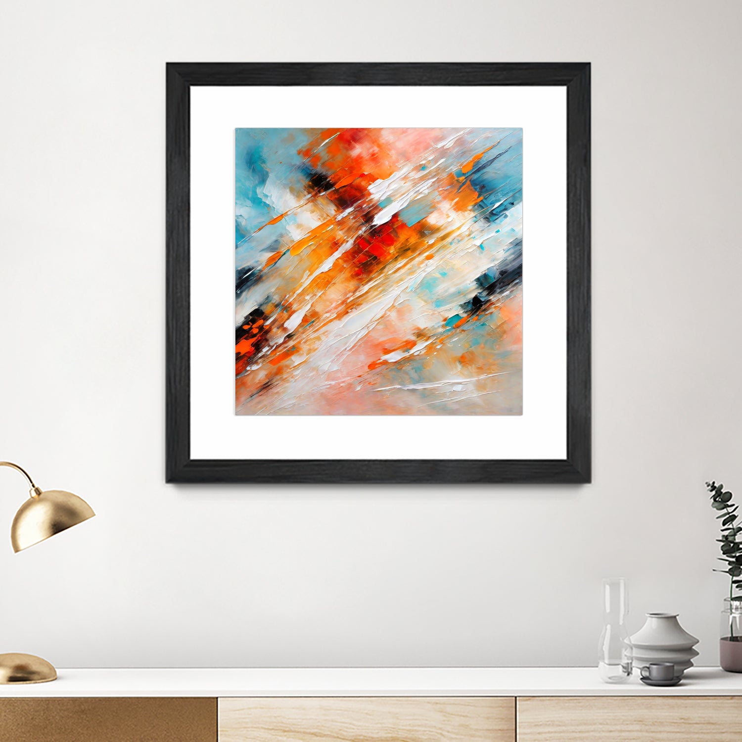 Impressionist Colorful Abstract by Alpenglow Workshop on GIANT ART - abstract abstract painting