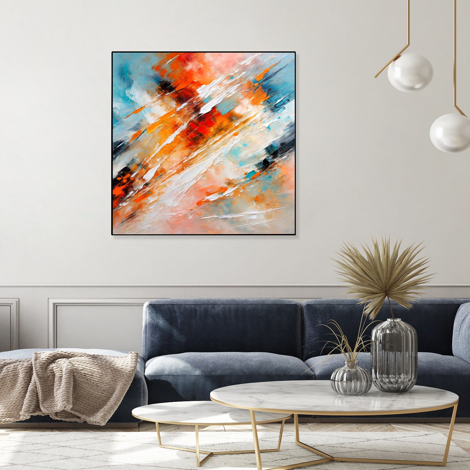 Impressionist Colorful Abstract by Alpenglow Workshop on GIANT ART - abstract abstract painting