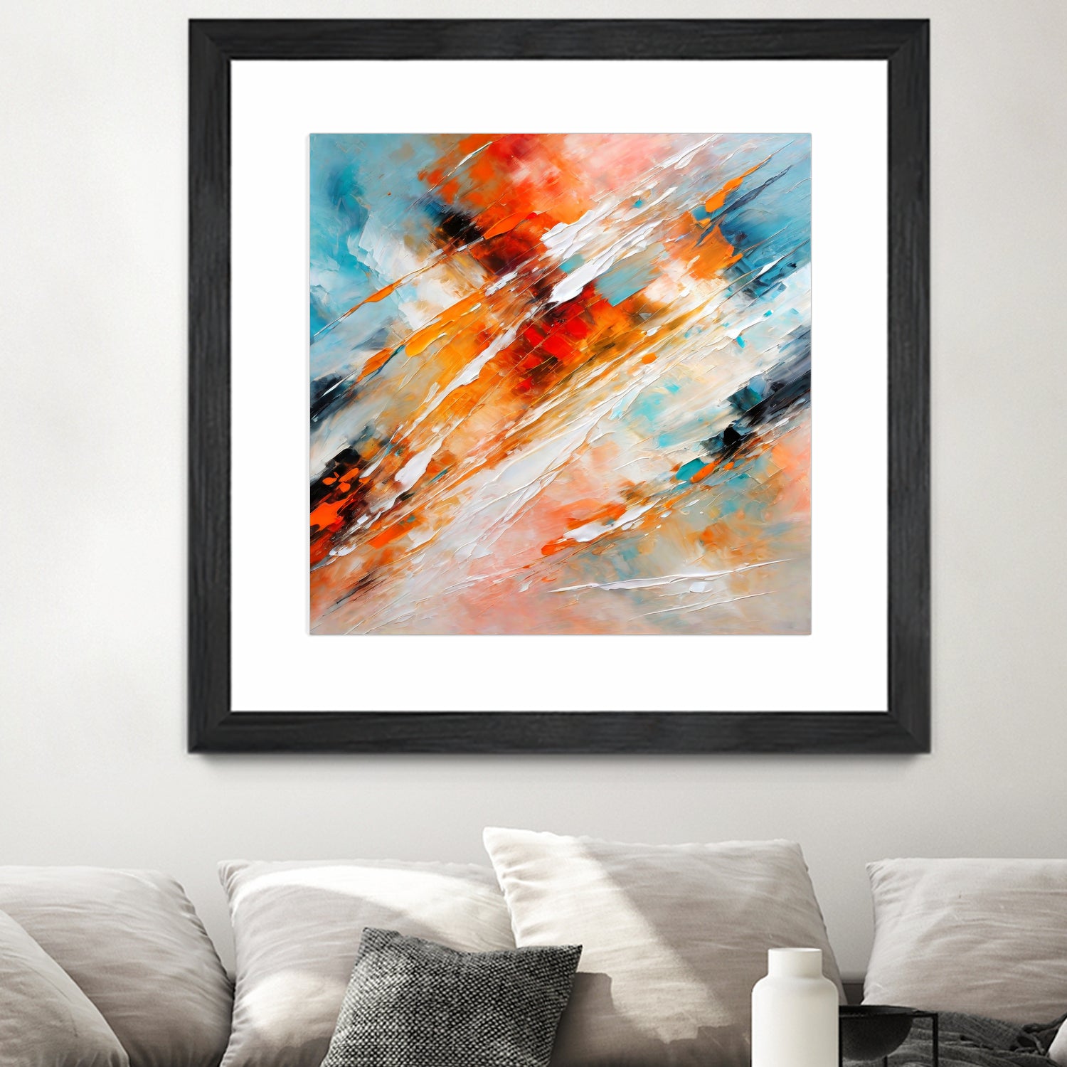 Impressionist Colorful Abstract by Alpenglow Workshop on GIANT ART - abstract abstract painting