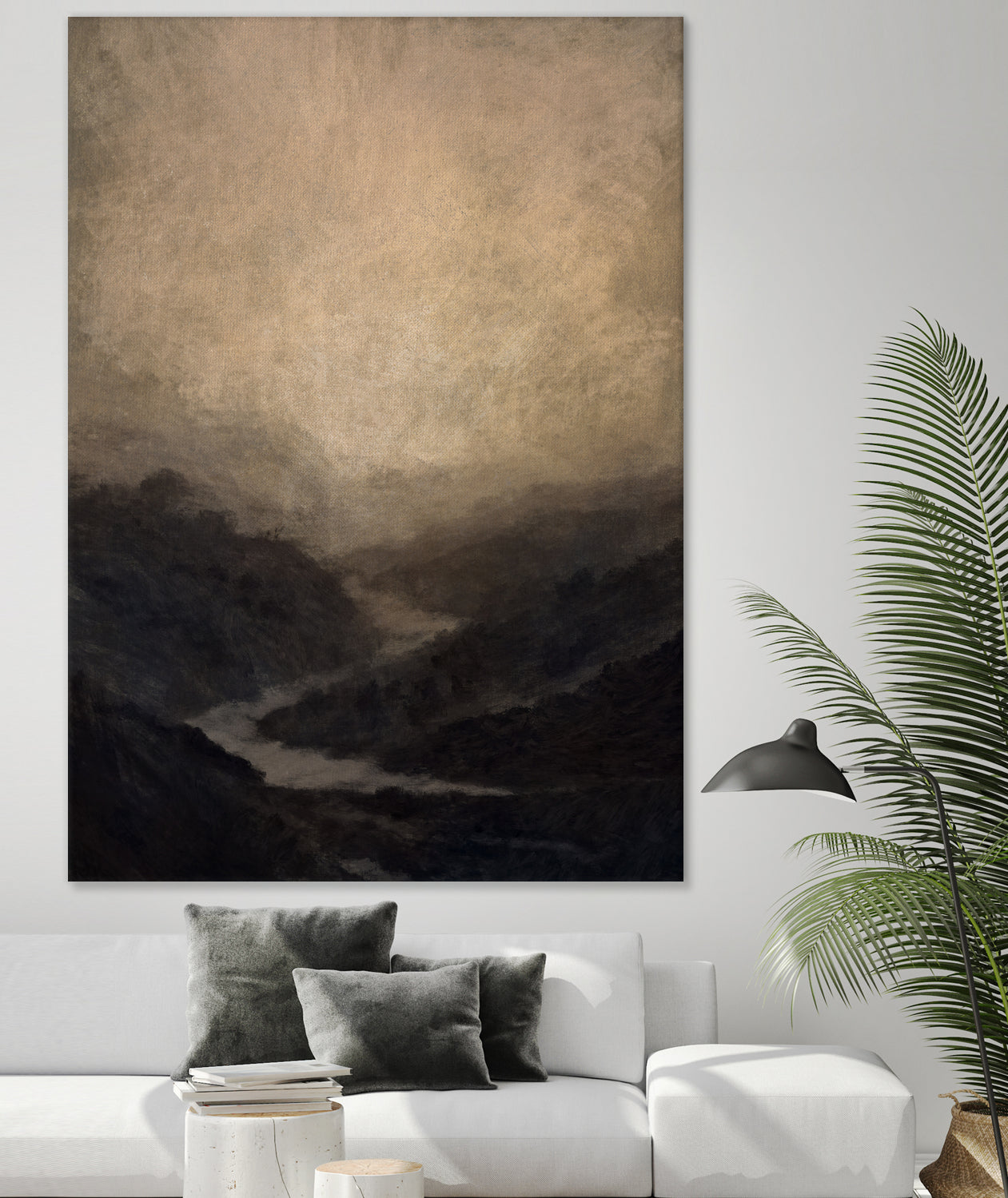 Highland River by Dan Hobday on GIANT ART - nature and landscapes ananwater