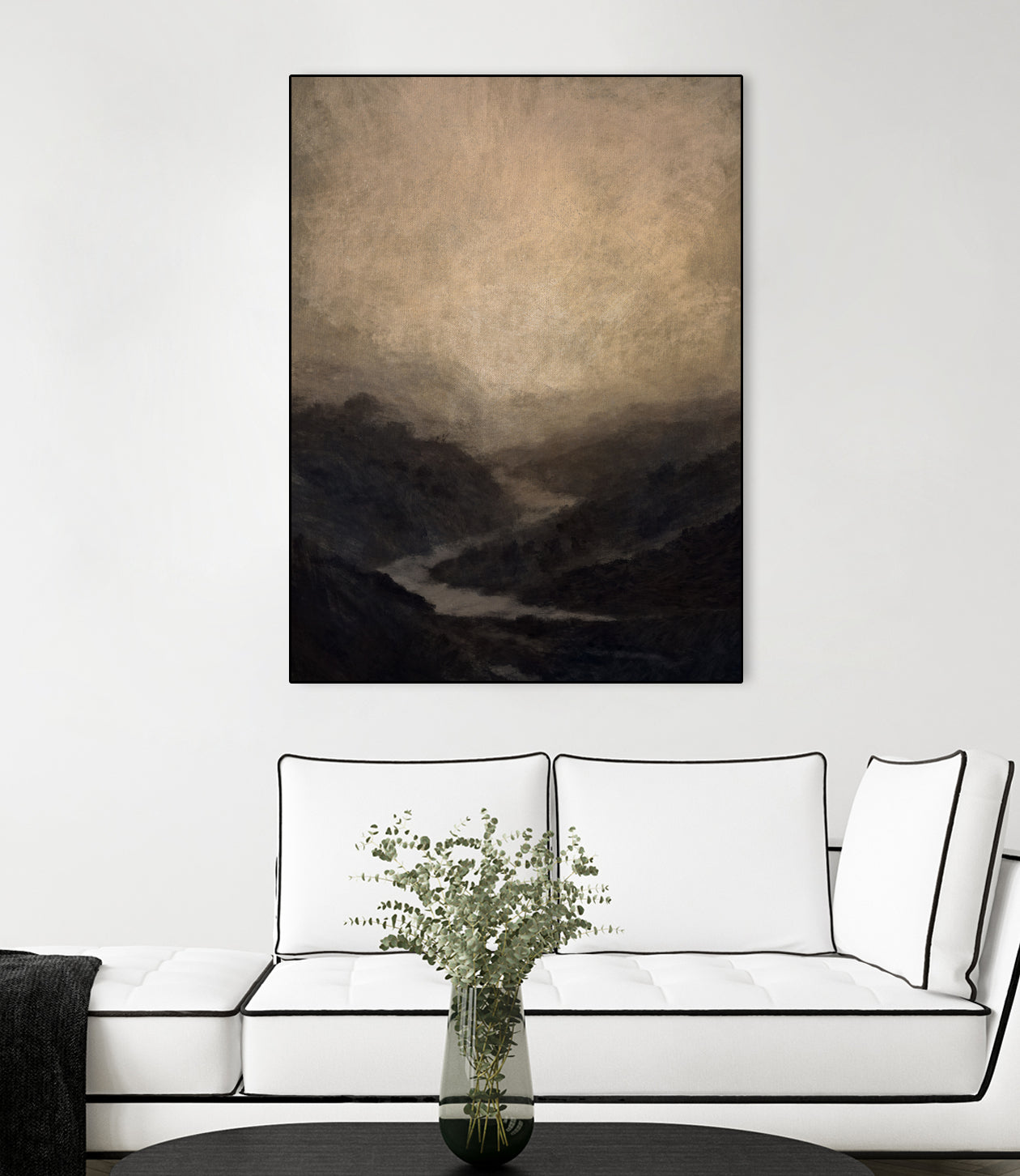 Highland River by Dan Hobday on GIANT ART - nature and landscapes ananwater