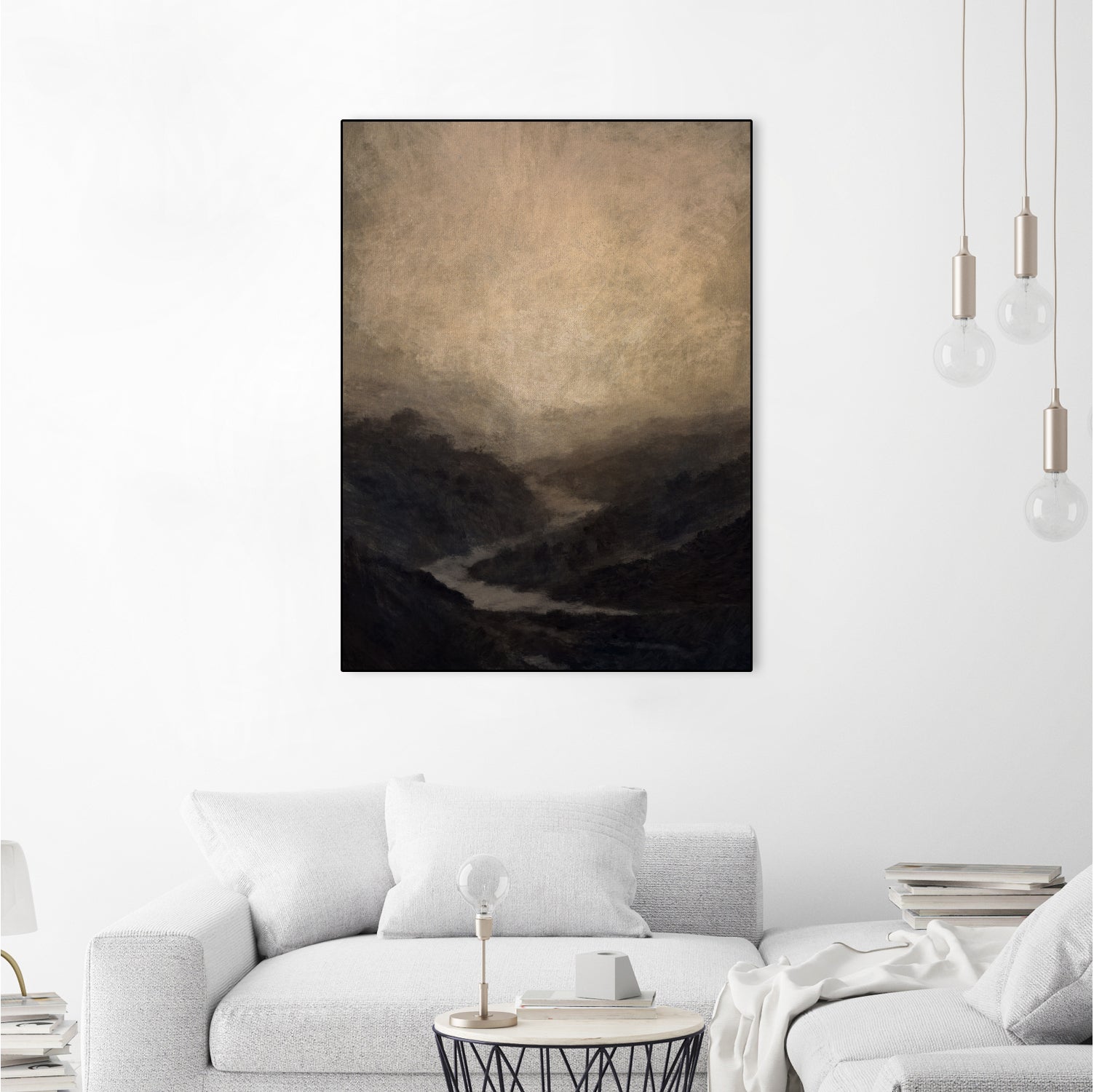 Highland River by Dan Hobday on GIANT ART - nature and landscapes ananwater