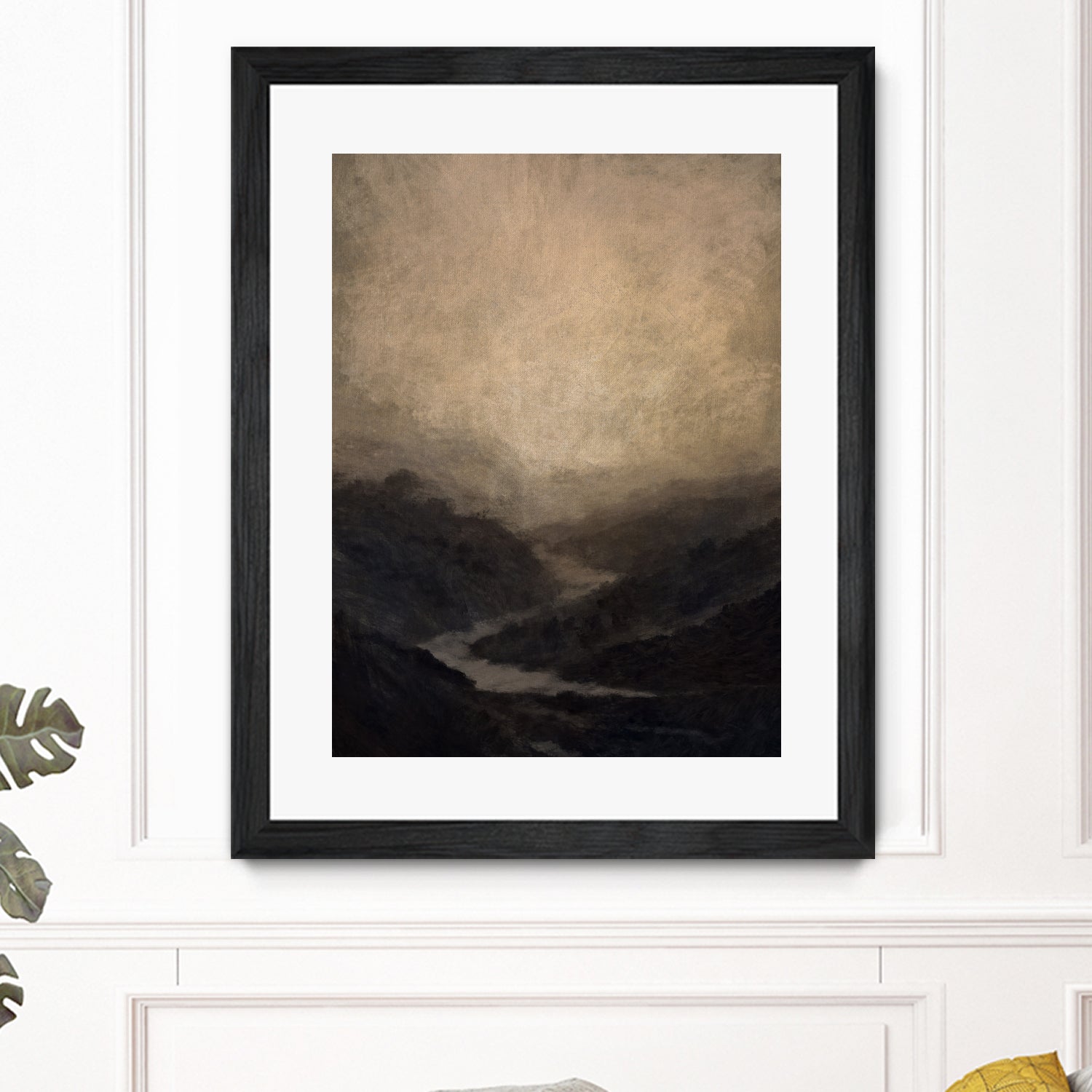 Highland River by Dan Hobday on GIANT ART - nature and landscapes ananwater