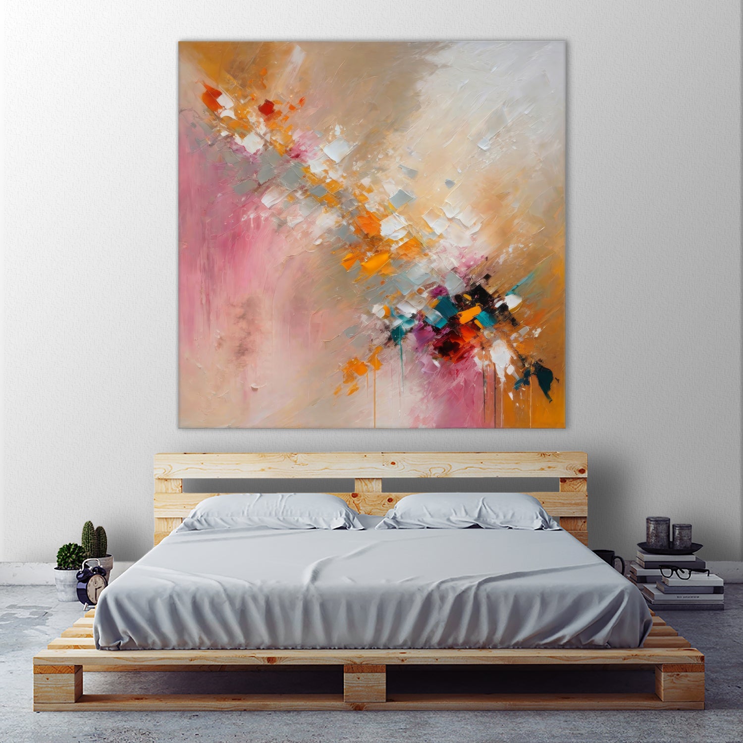 Colorful Cascade by Alpenglow Workshop on GIANT ART - abstract abstract art