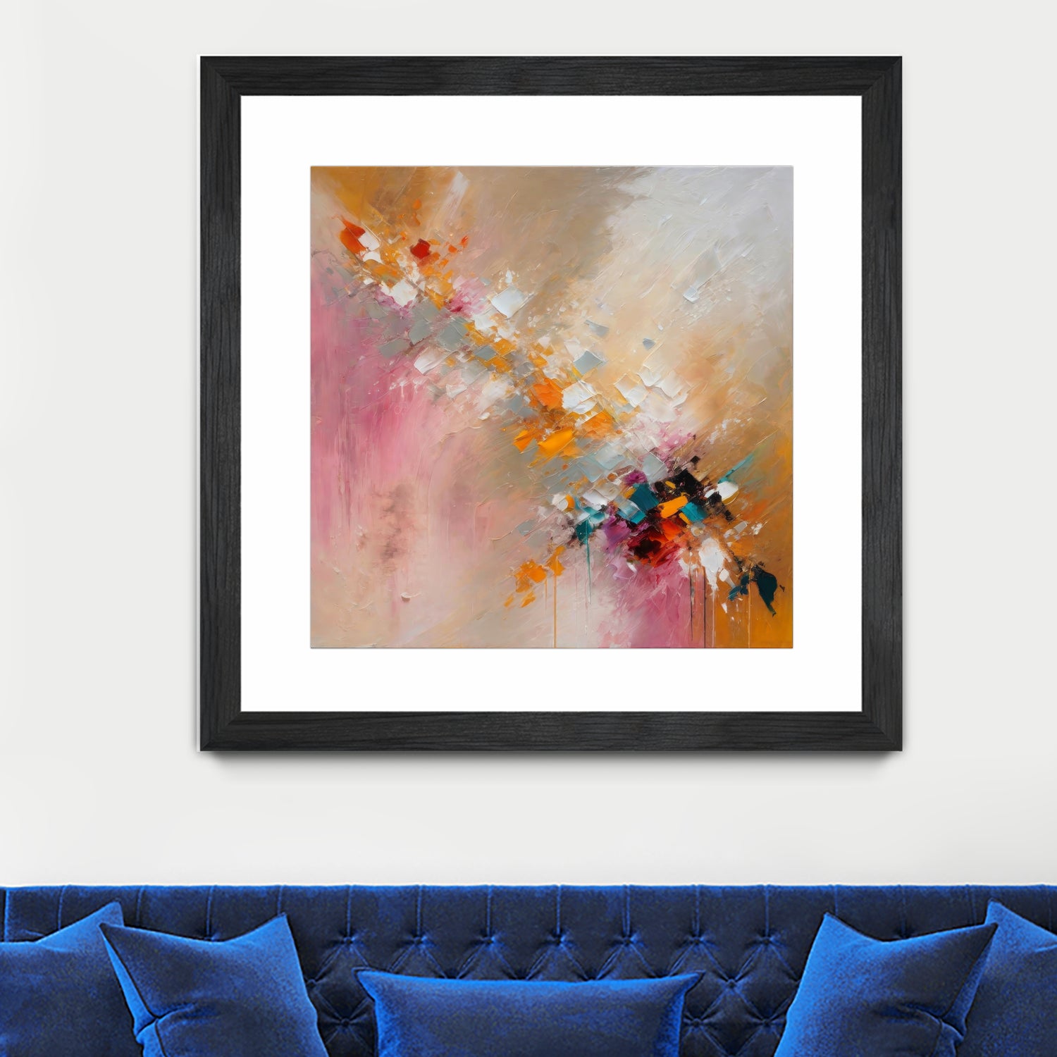 Colorful Cascade by Alpenglow Workshop on GIANT ART - abstract abstract art