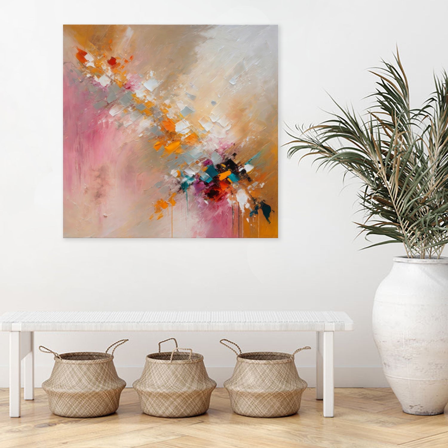 Colorful Cascade by Alpenglow Workshop on GIANT ART - abstract abstract art