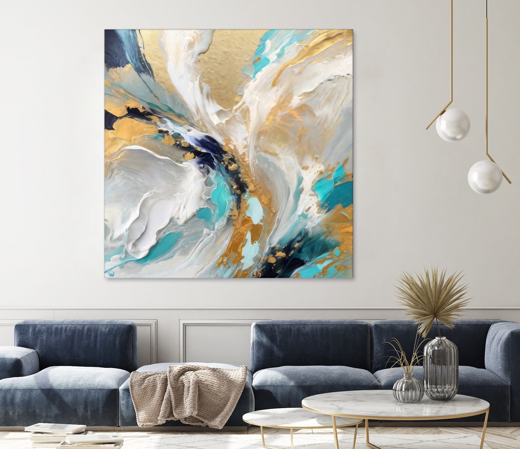 Elegant Minimalist Abstract by Alpenglow Workshop on GIANT ART - abstract modern abstract art