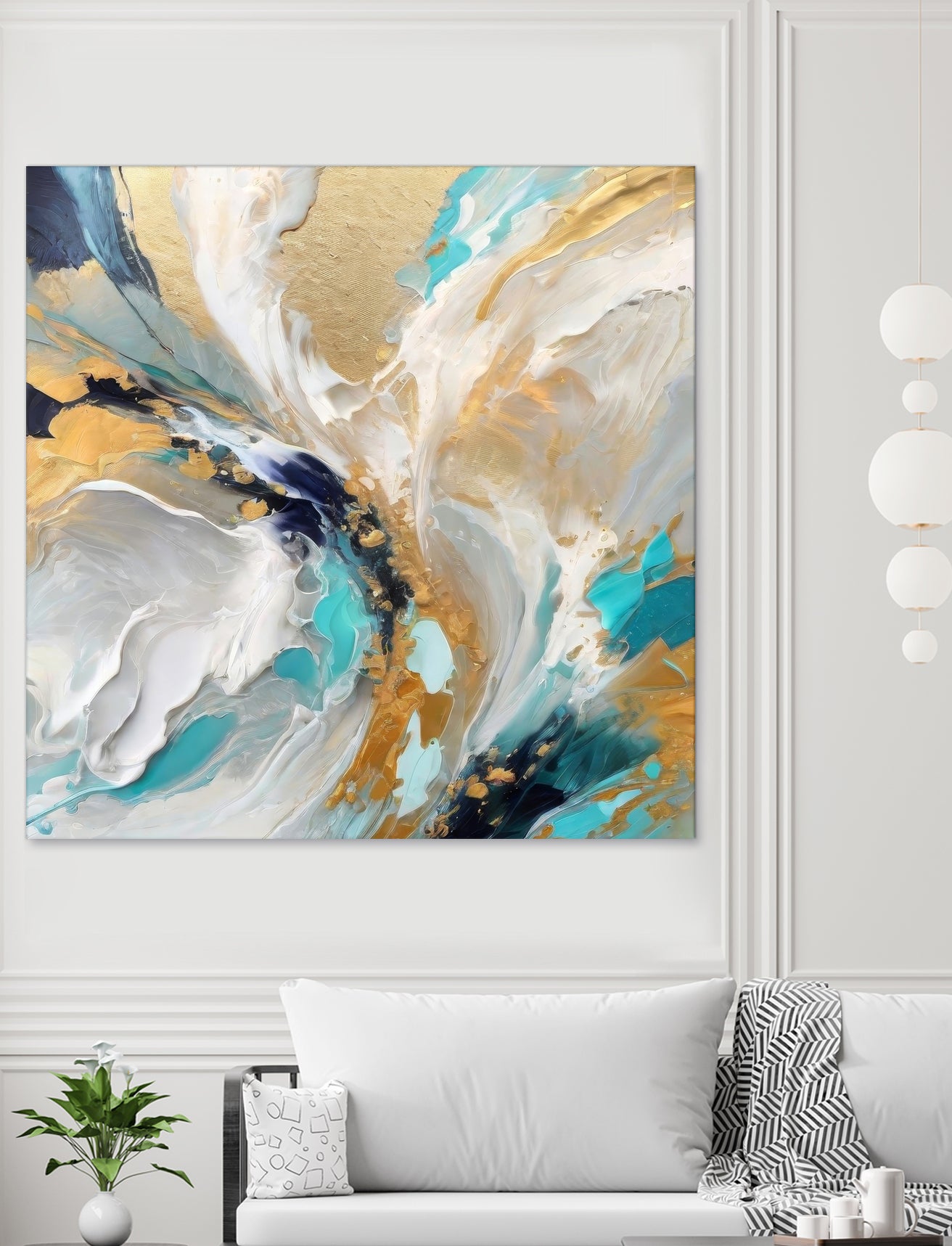 Elegant Minimalist Abstract by Alpenglow Workshop on GIANT ART - abstract modern abstract art