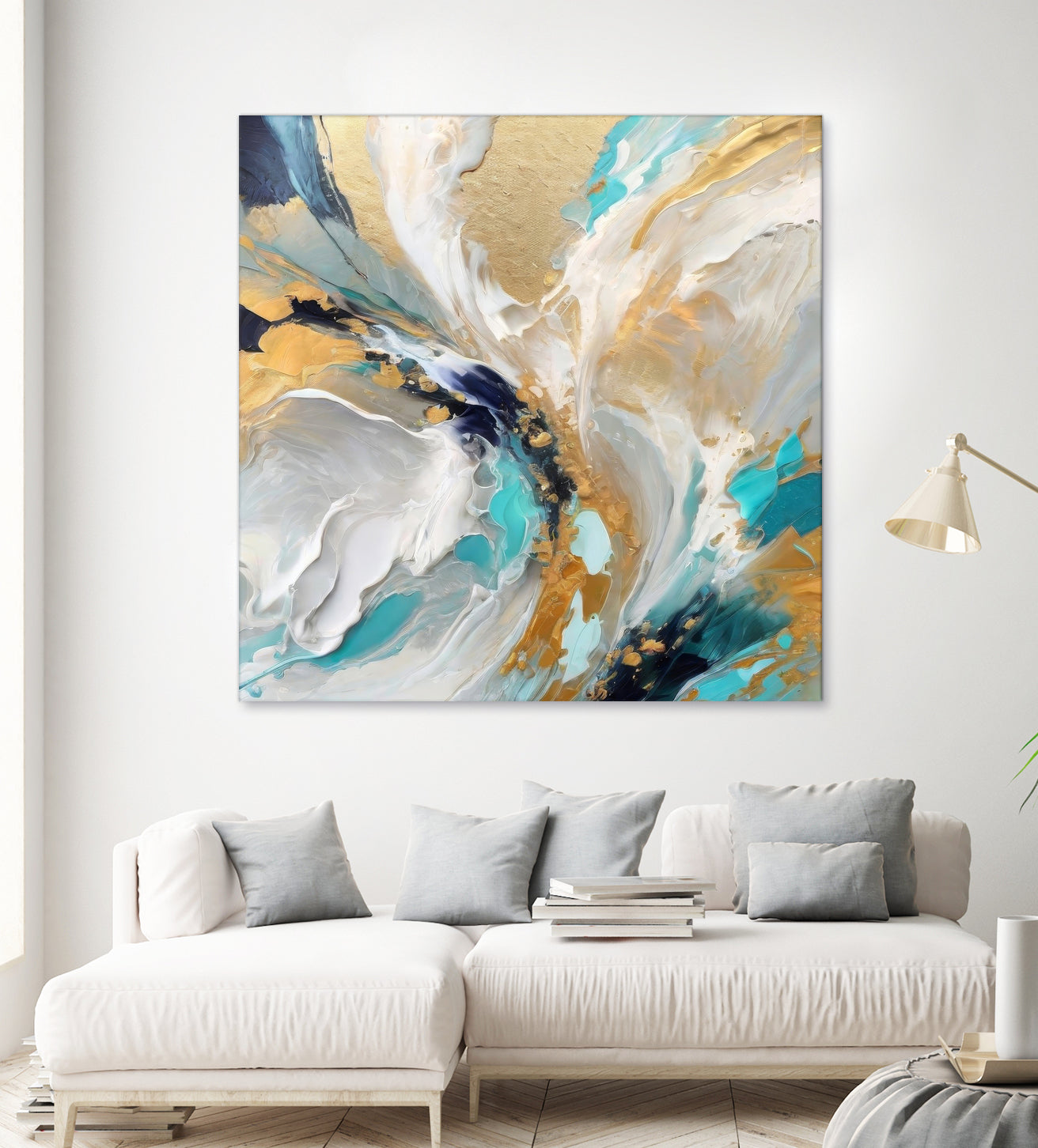 Elegant Minimalist Abstract by Alpenglow Workshop on GIANT ART - abstract modern abstract art