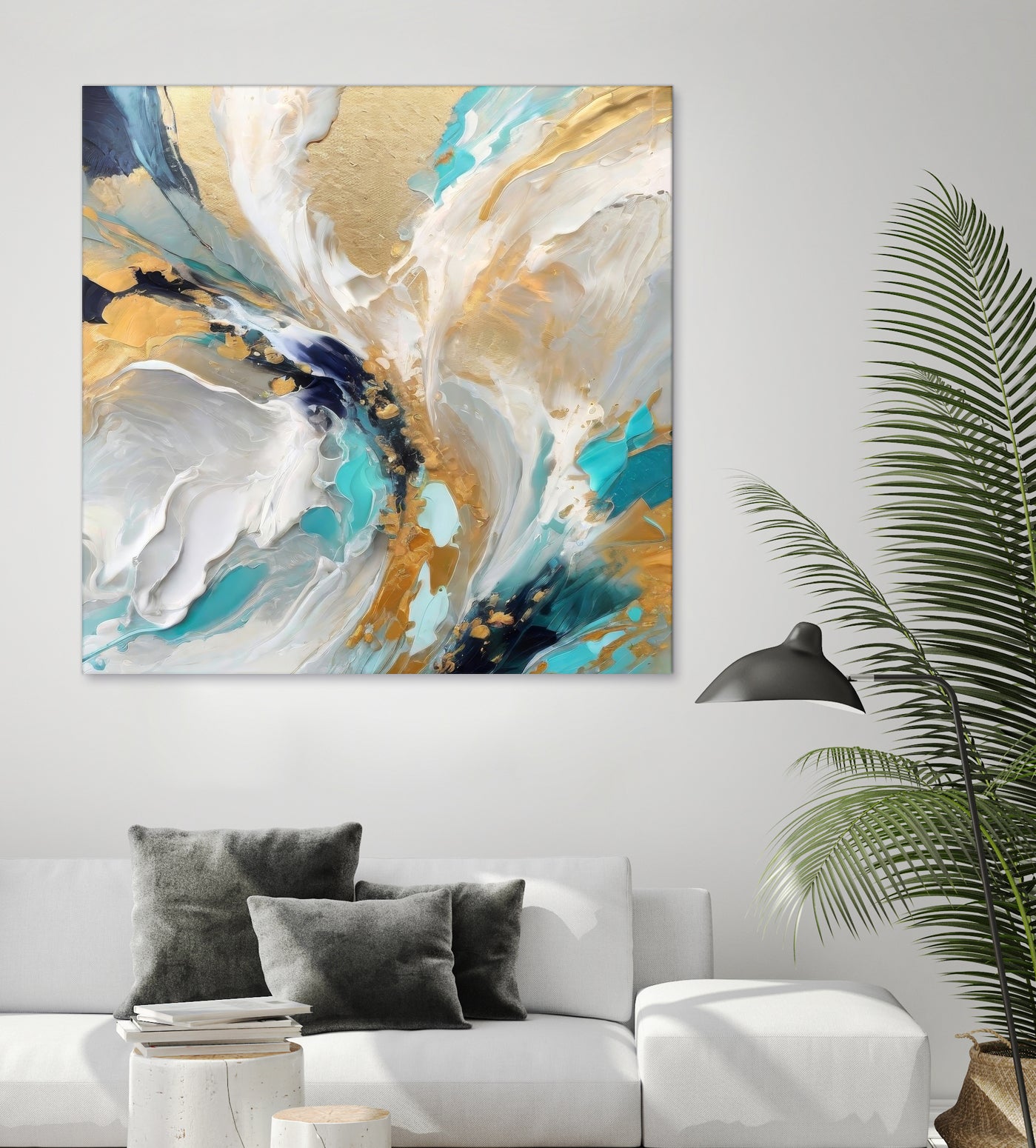 Elegant Minimalist Abstract by Alpenglow Workshop on GIANT ART - abstract modern abstract art