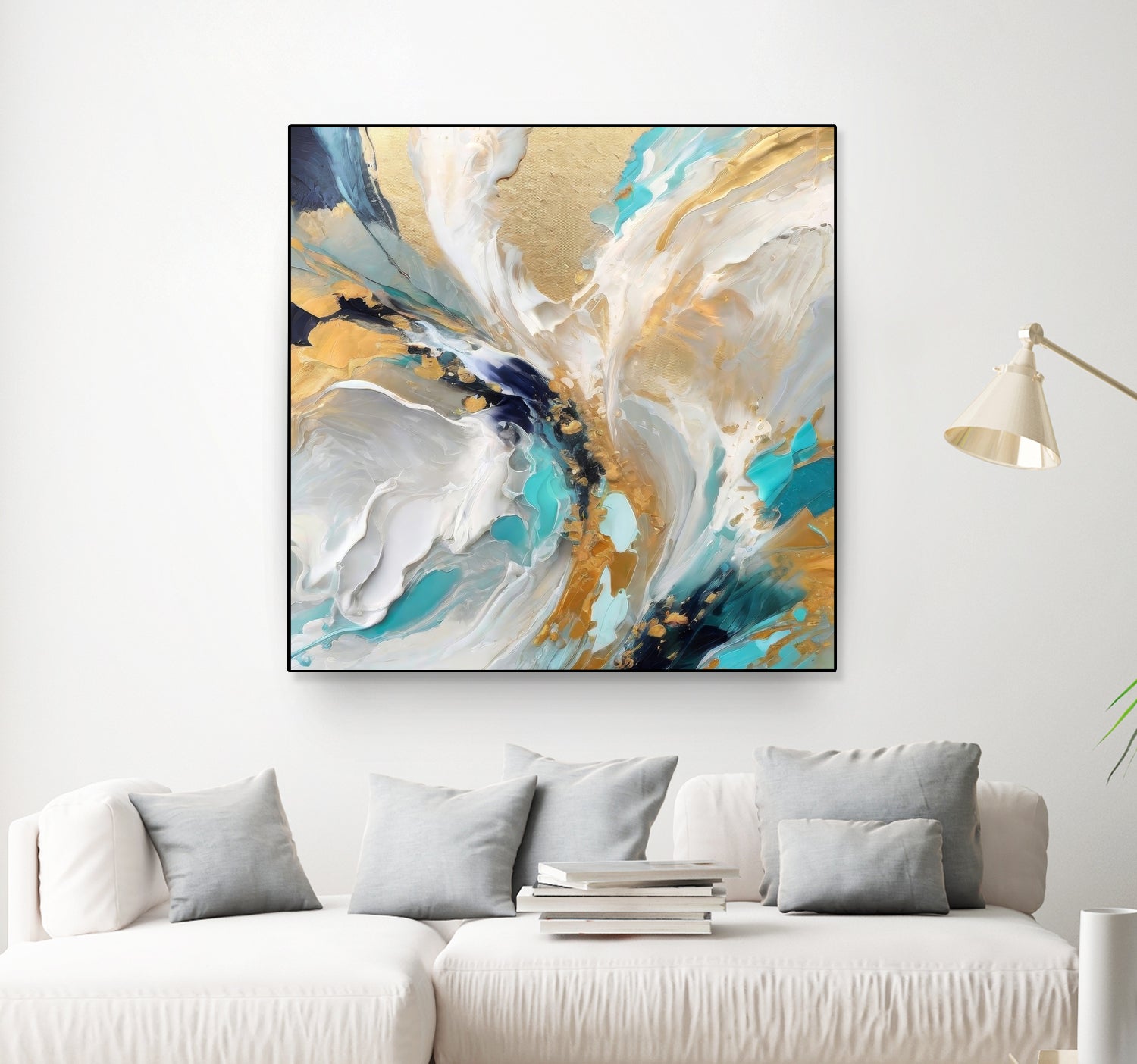 Elegant Minimalist Abstract by Alpenglow Workshop on GIANT ART - abstract modern abstract art