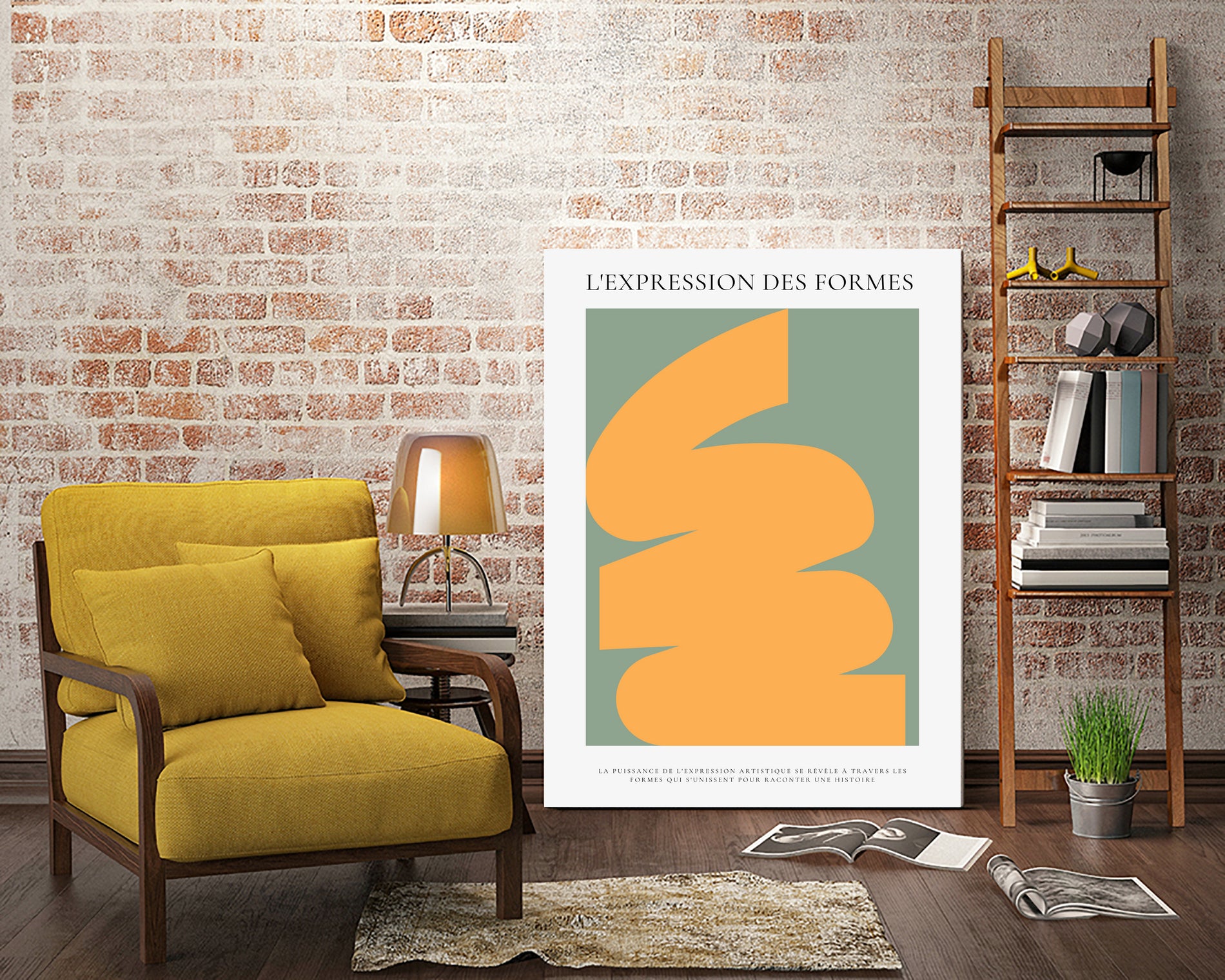 EVOCATION ABSTRAITE by RS LAB STUDIO on GIANT ART - line art design