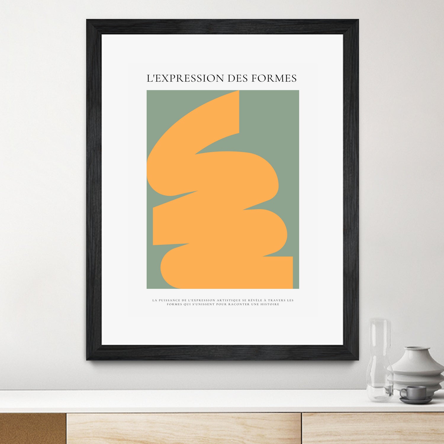 EVOCATION ABSTRAITE by RS LAB STUDIO on GIANT ART - line art design