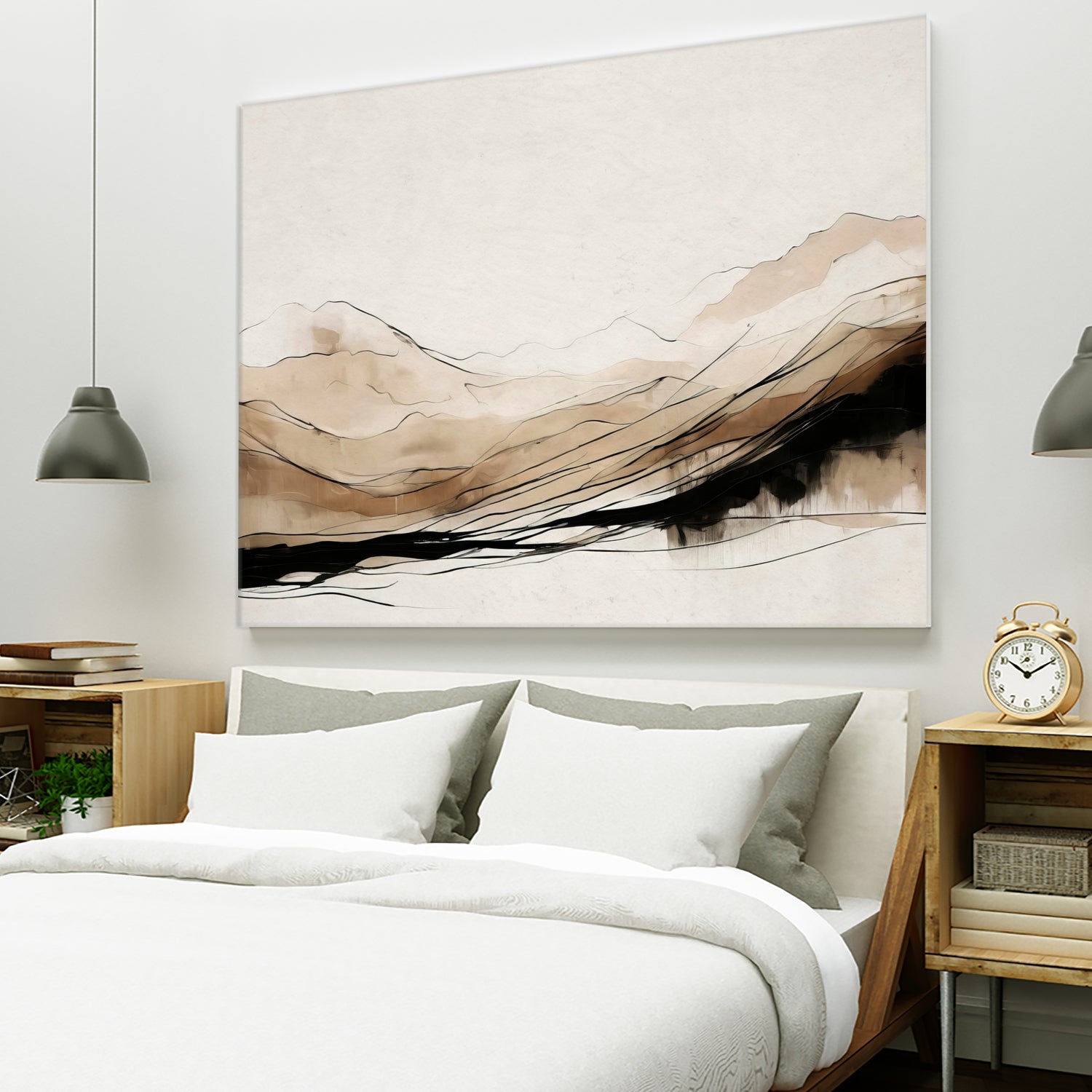 Abstract Hillside Horizon by Alpenglow Workshop on GIANT ART - abstract abstract abstract