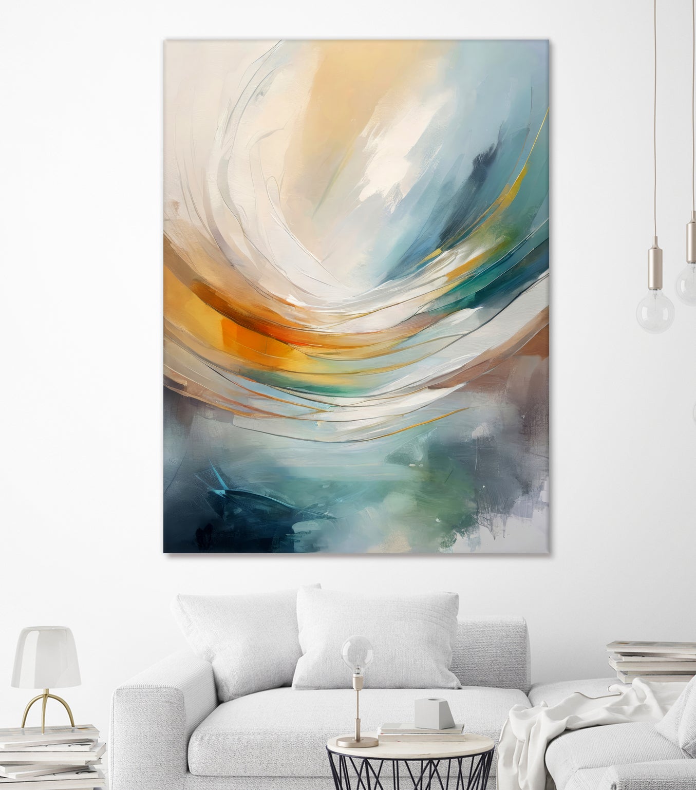 Curved Hues by Alpenglow Workshop on GIANT ART - abstract abstract