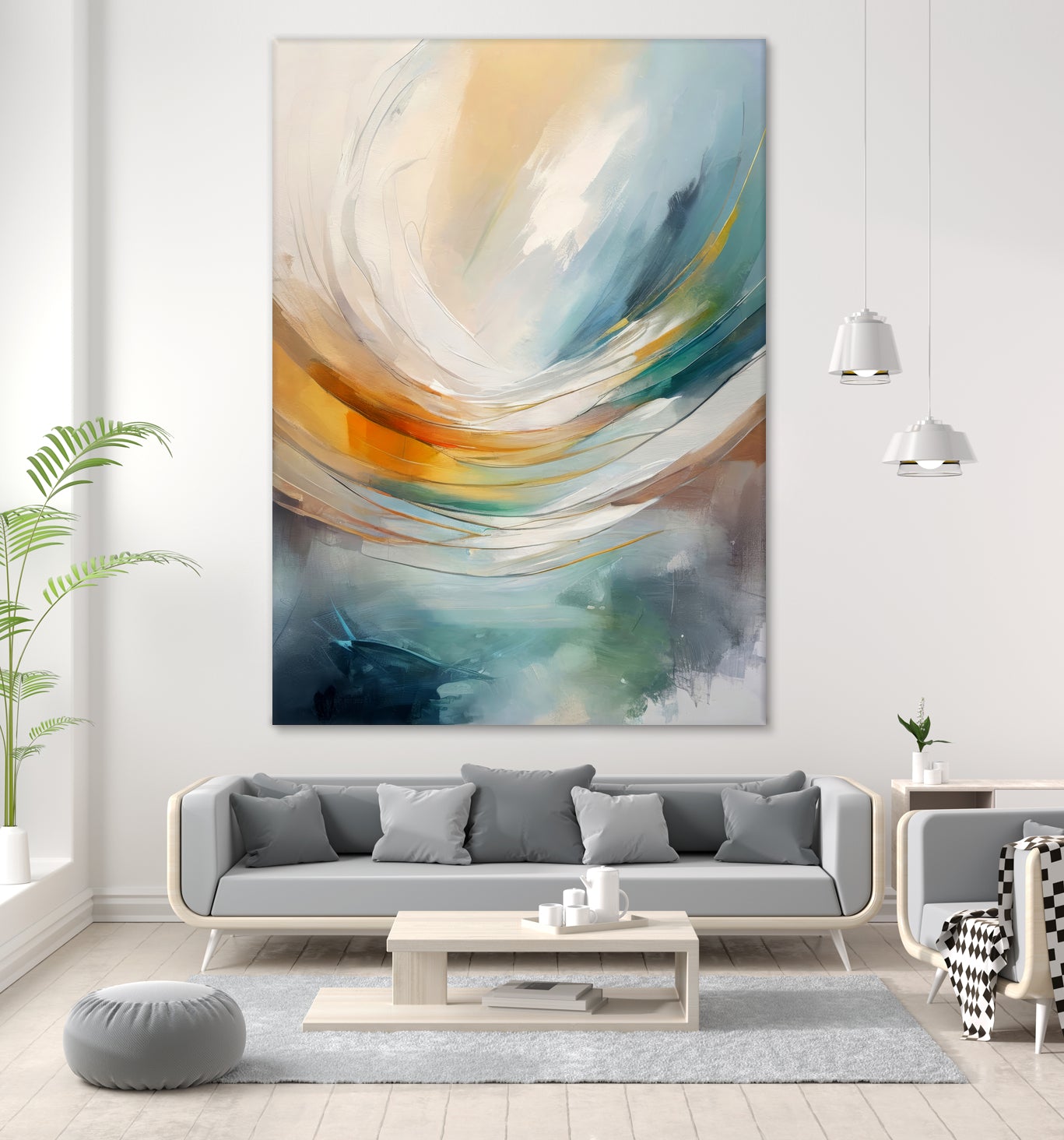 Curved Hues by Alpenglow Workshop on GIANT ART - abstract abstract