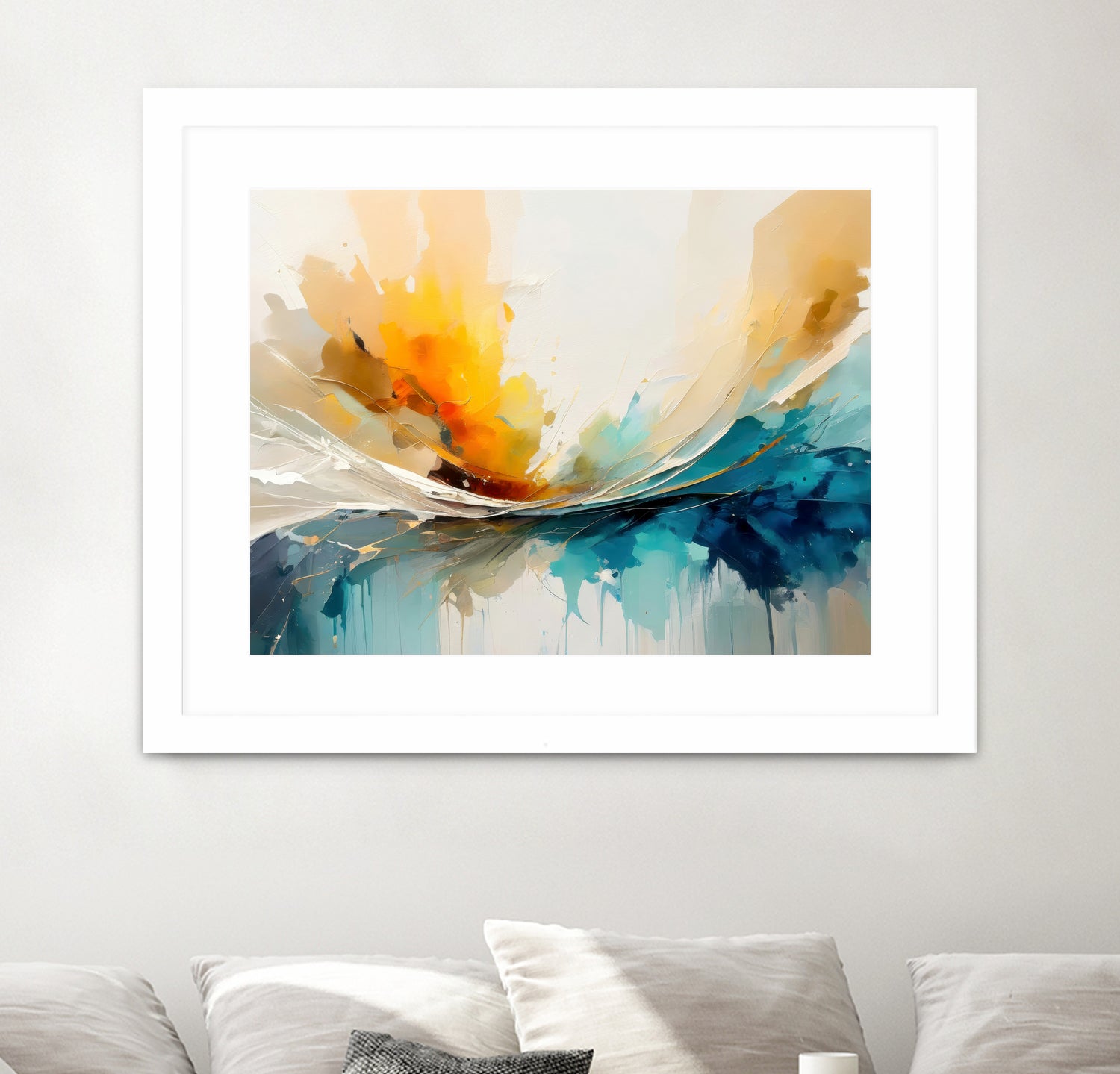 Colorful Horizons by Alpenglow Workshop on GIANT ART - abstract explosion abstract abstract explosion