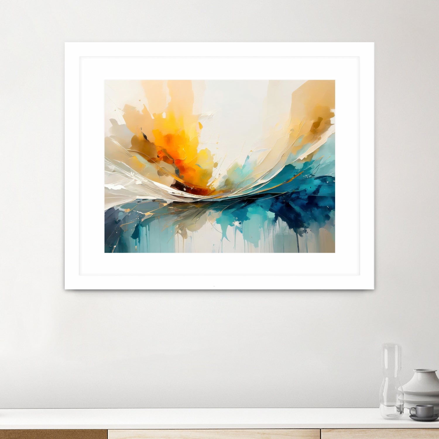 Colorful Horizons by Alpenglow Workshop on GIANT ART - abstract explosion abstract abstract explosion