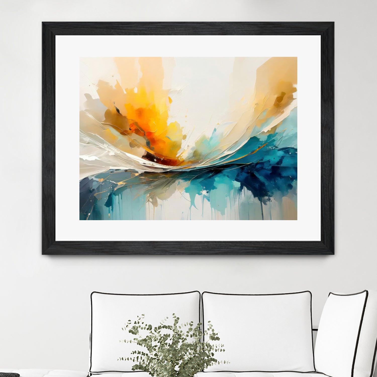 Colorful Horizons by Alpenglow Workshop on GIANT ART - abstract explosion abstract abstract explosion