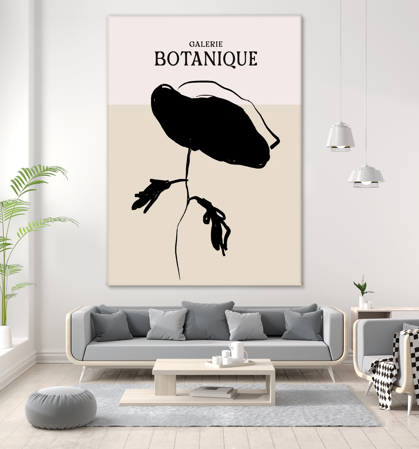 Monochrome Bloom by Treechild on GIANT ART - botanical art