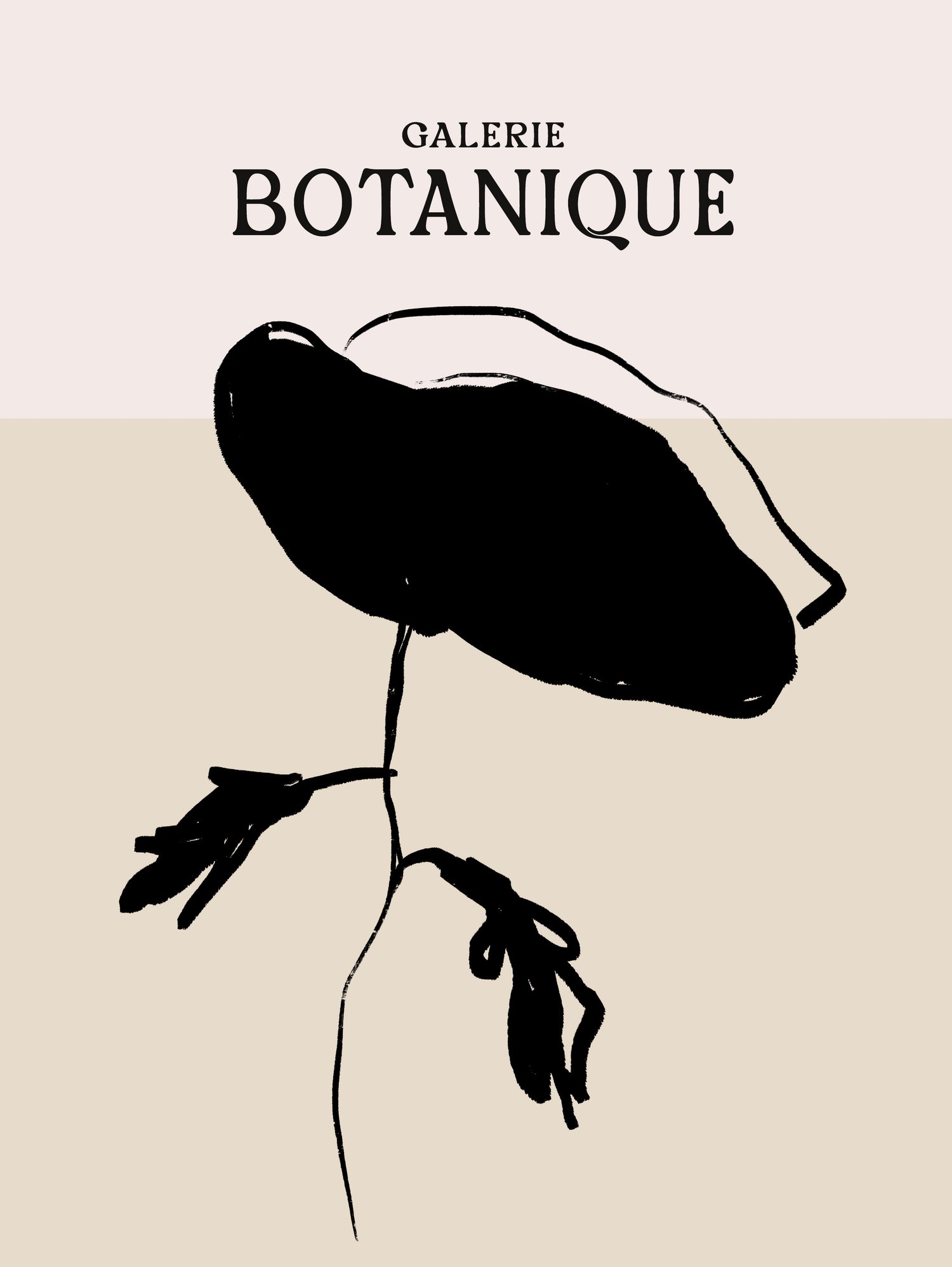 Monochrome Bloom by Treechild on GIANT ART - botanical art