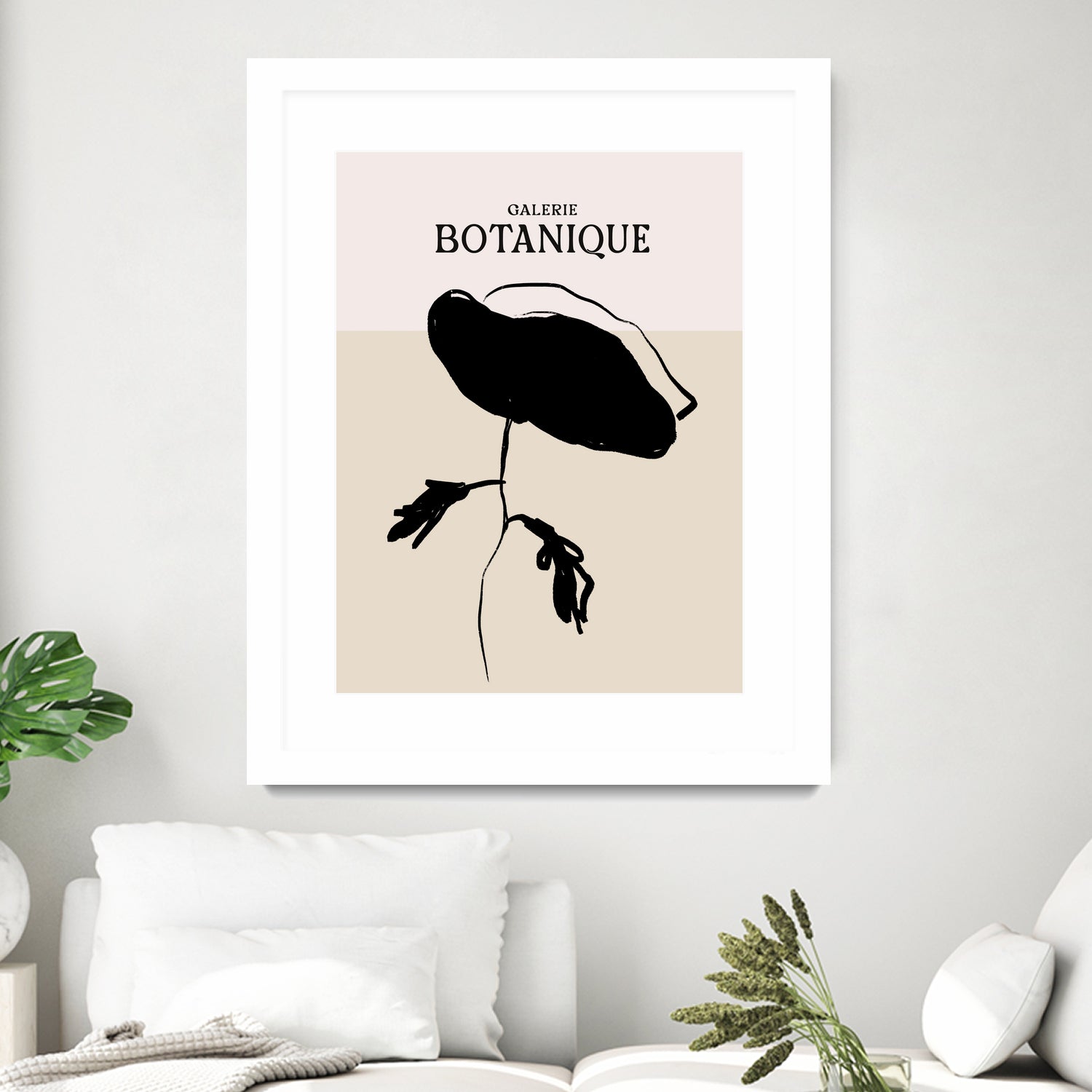 Monochrome Bloom by Treechild on GIANT ART - botanical art