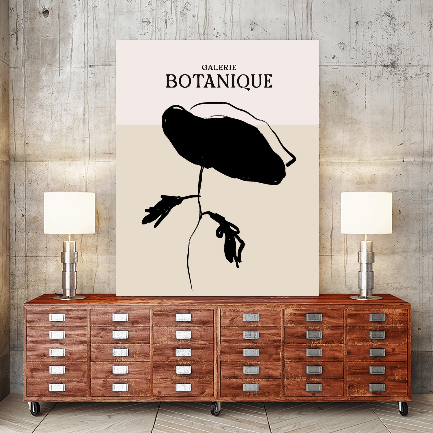 Monochrome Bloom by Treechild on GIANT ART - botanical art