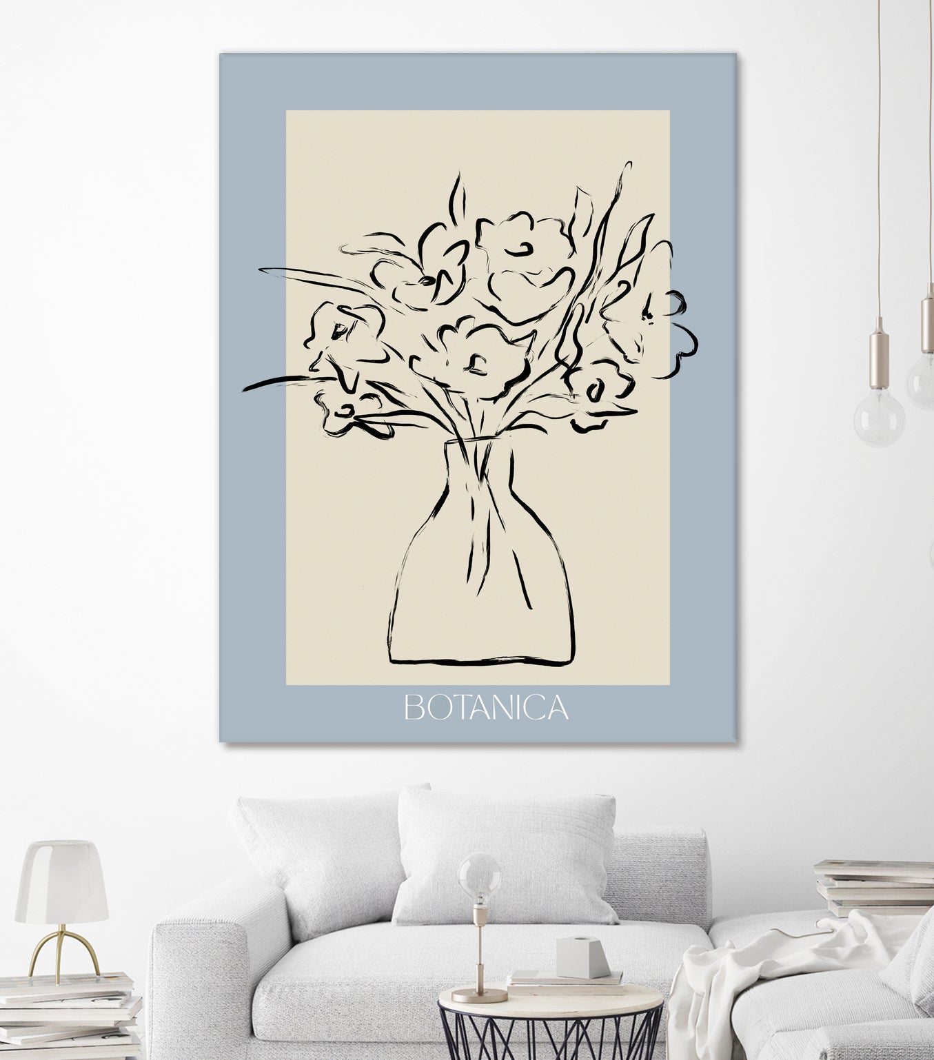 Floral Sketch Vase by Treechild on GIANT ART - 7200 photography