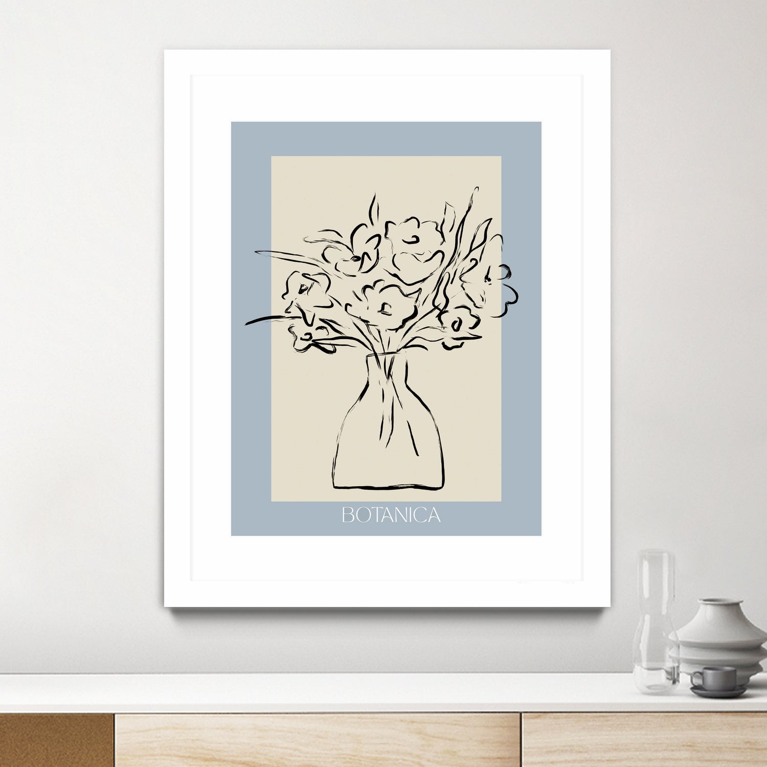 Floral Sketch Vase by Treechild on GIANT ART - 7200 photography