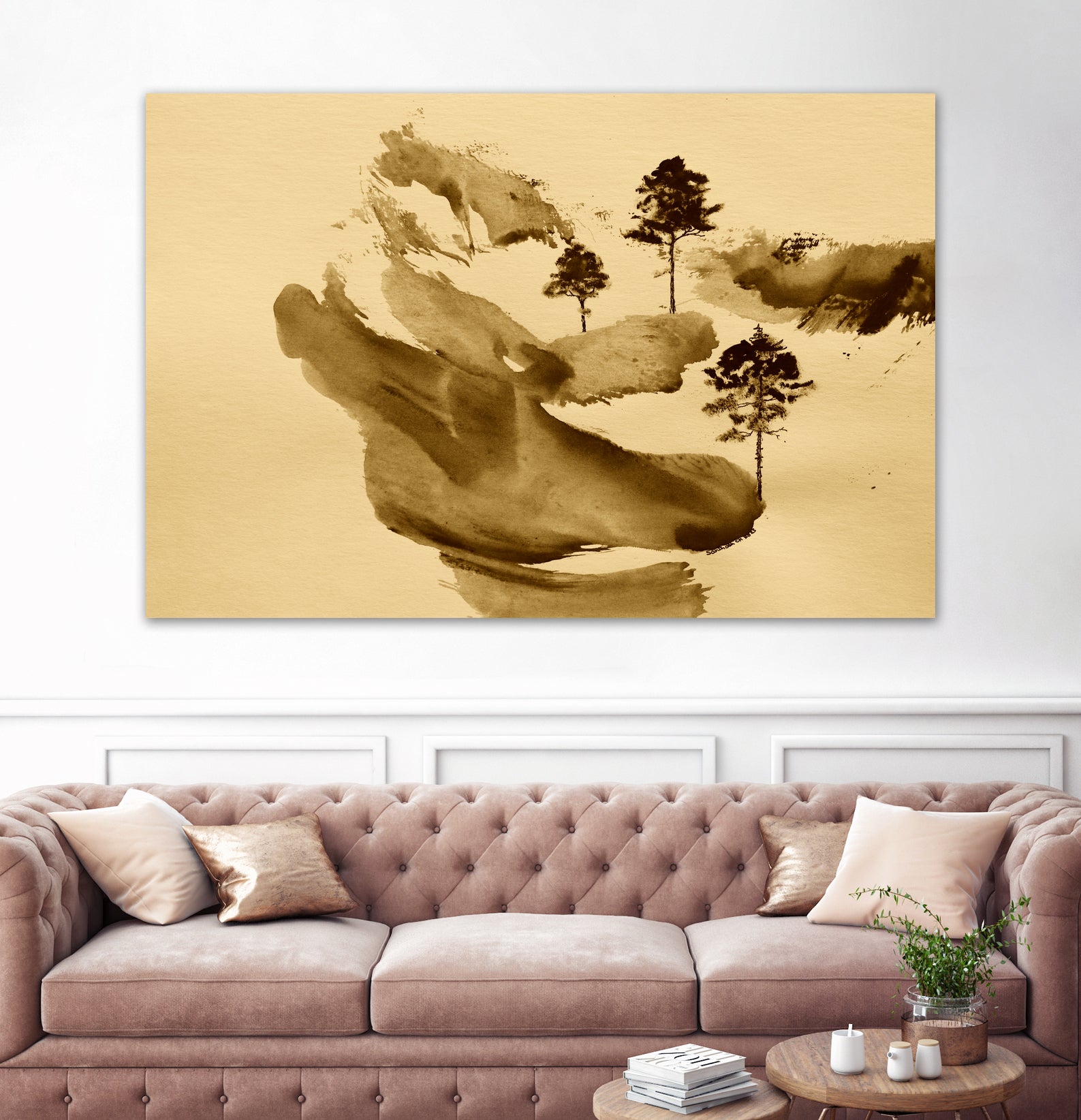 Ethereal Landscape by Santhosh ch on GIANT ART - 20279 illustration