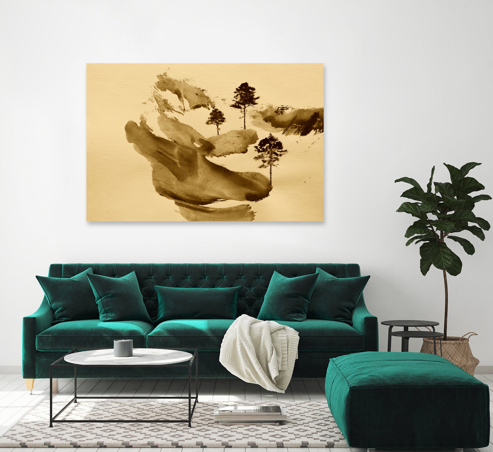 Ethereal Landscape by Santhosh ch on GIANT ART - 20279 illustration