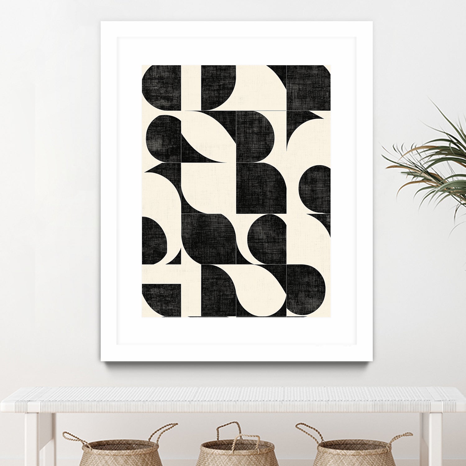 Geometric Black and White Patterns by Layla Oz on GIANT ART - 2972 illustration