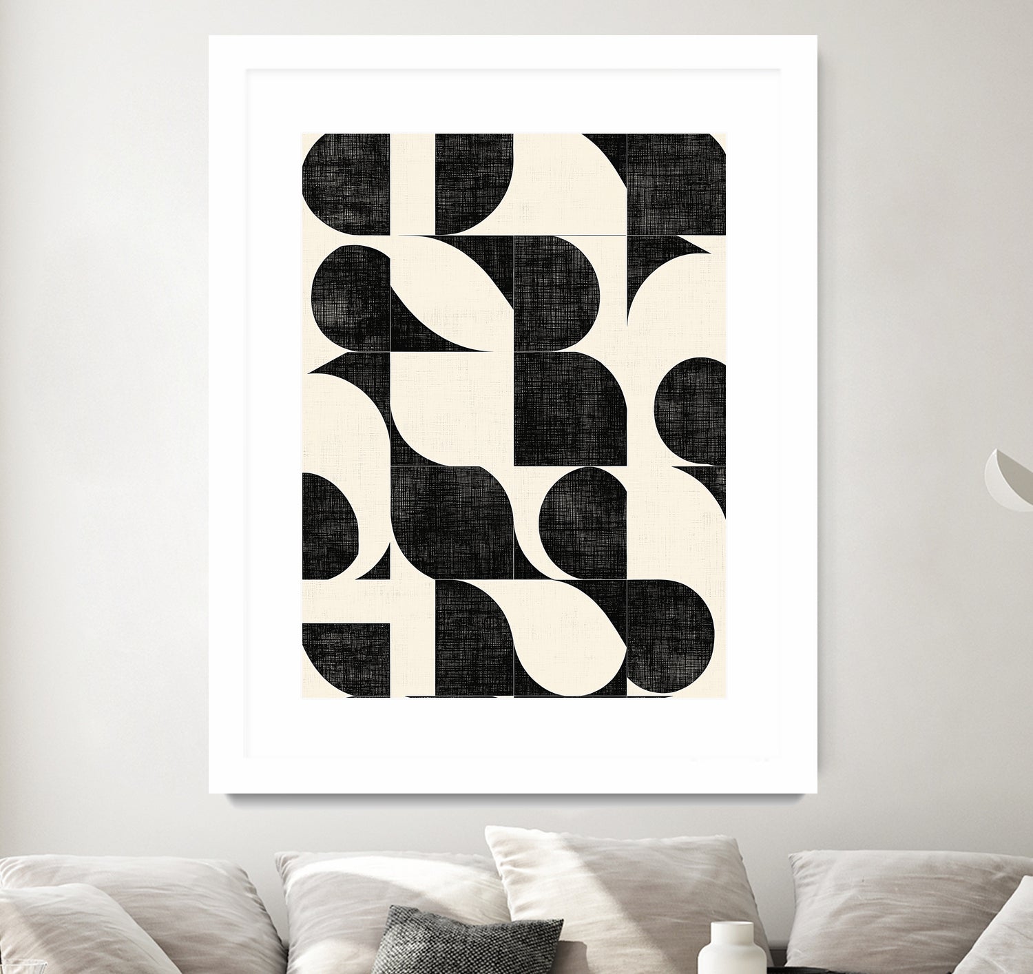 Geometric Black and White Patterns by Layla Oz on GIANT ART - 2972 illustration