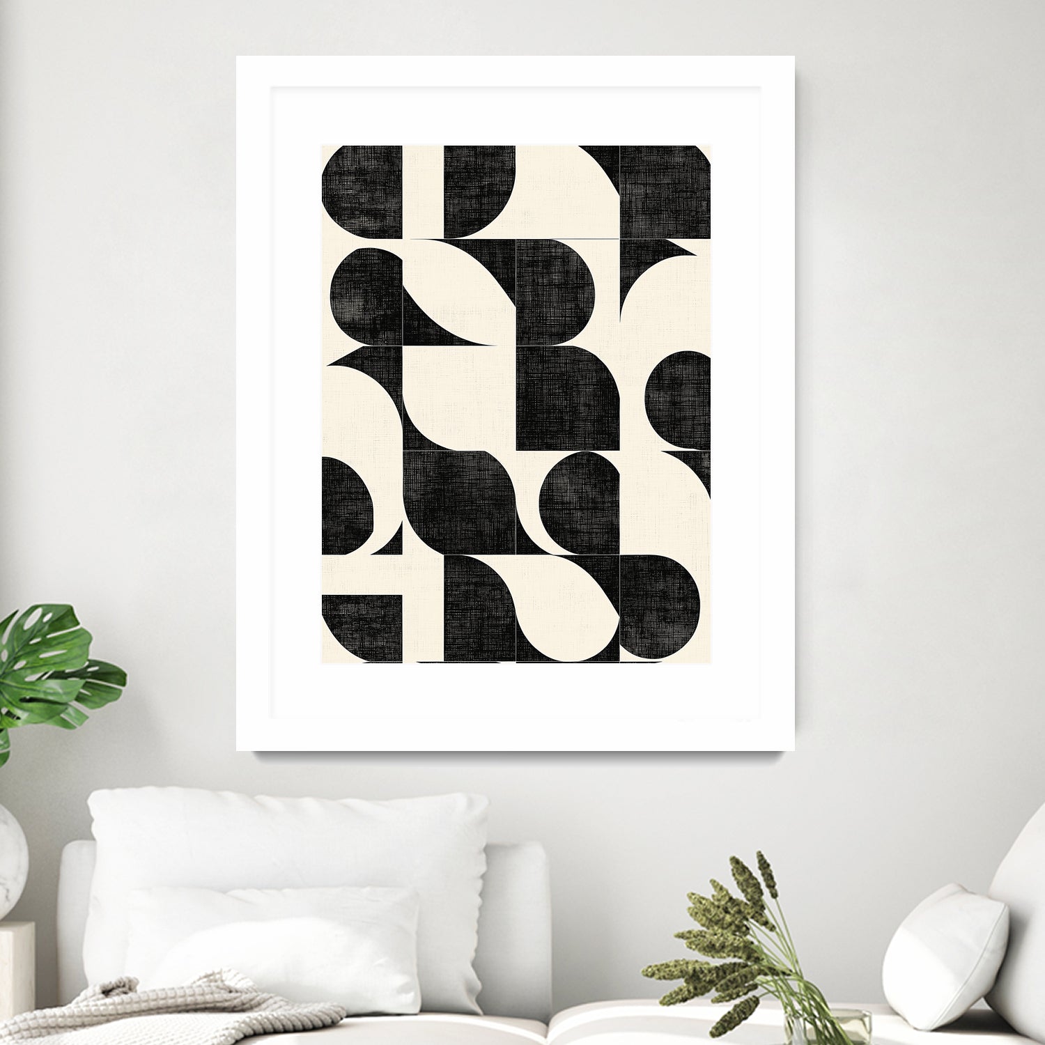 Geometric Black and White Patterns by Layla Oz on GIANT ART - 2972 illustration