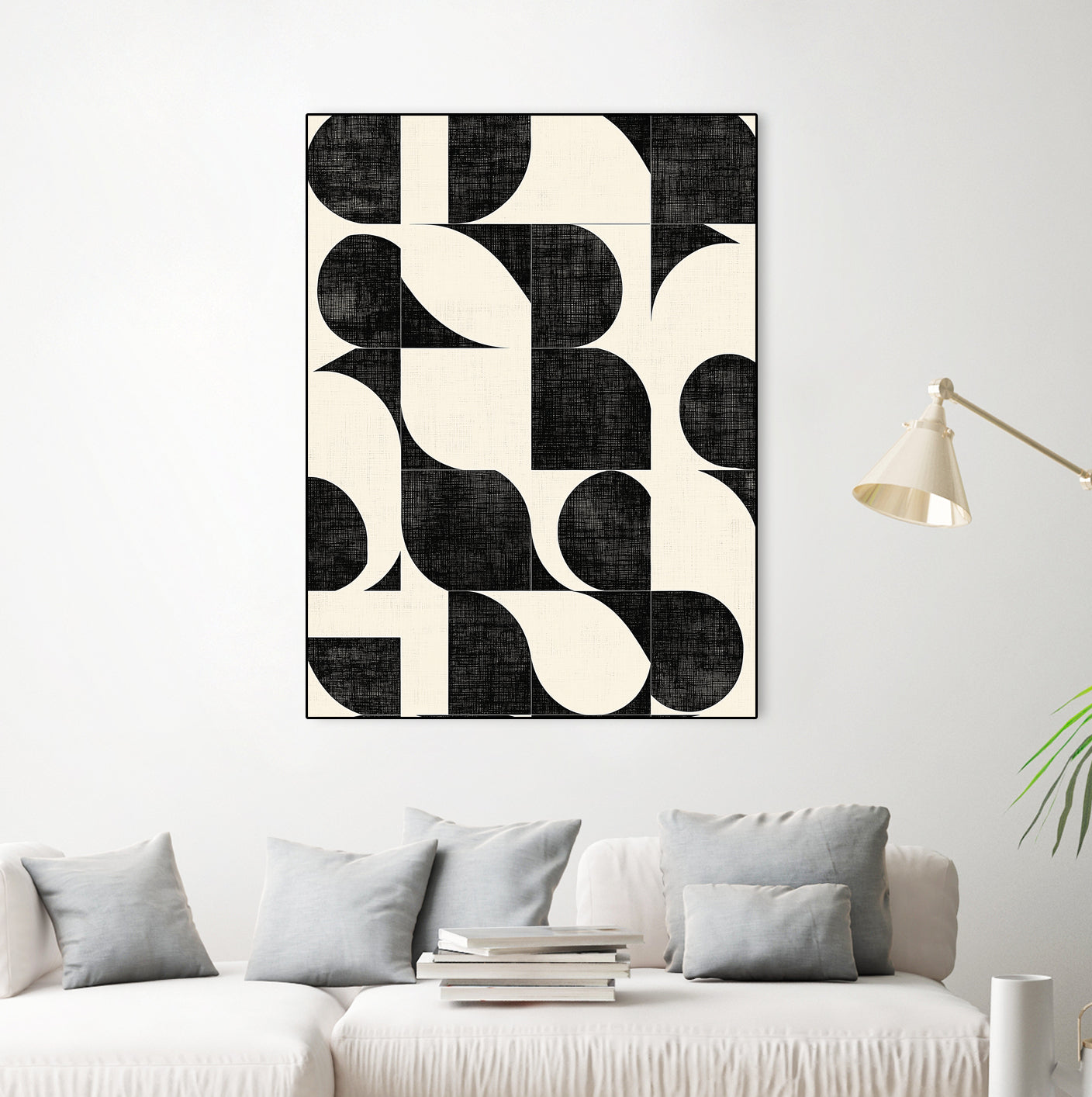Geometric Black and White Patterns by Layla Oz on GIANT ART - 2972 illustration