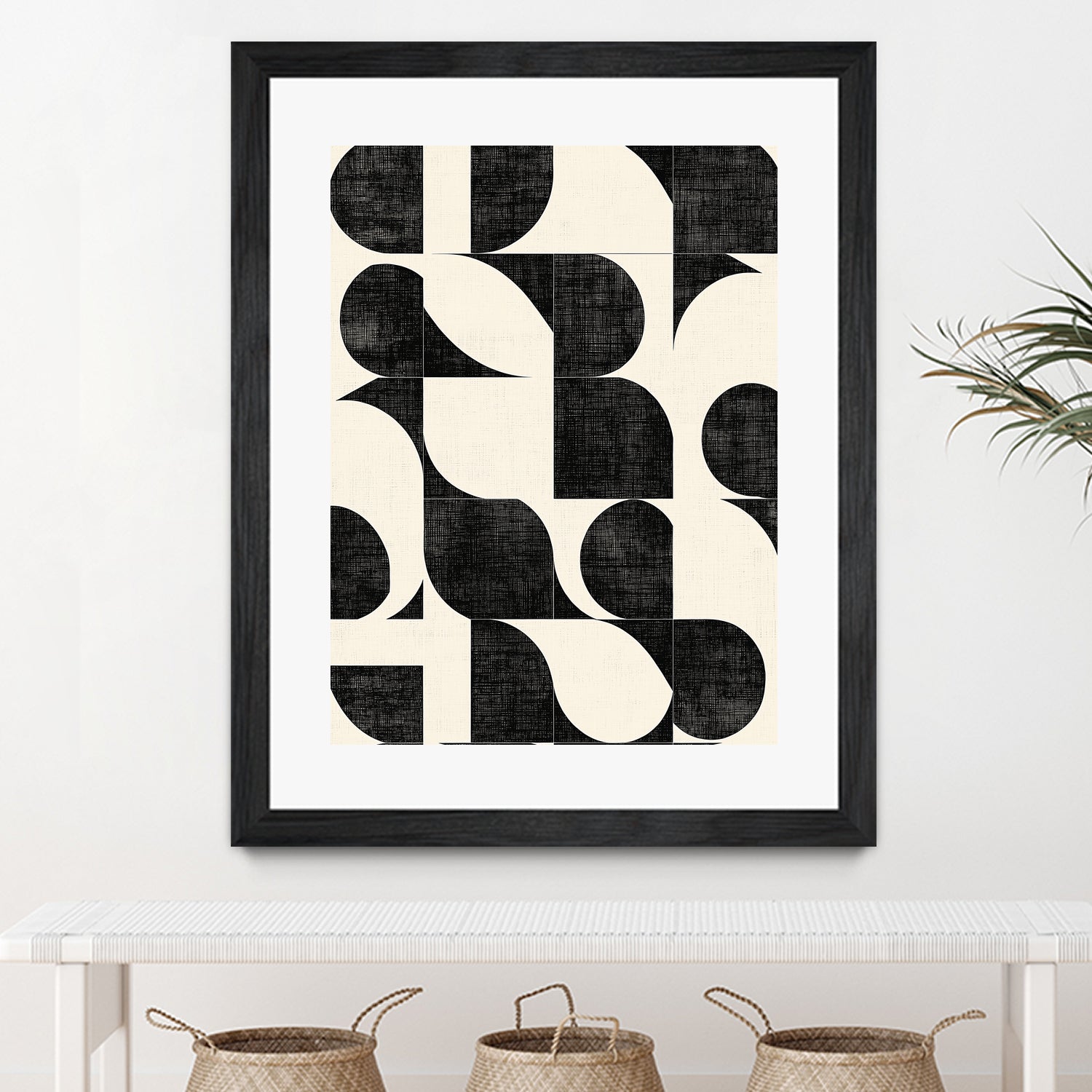 Geometric Black and White Patterns by Layla Oz on GIANT ART - 2972 illustration