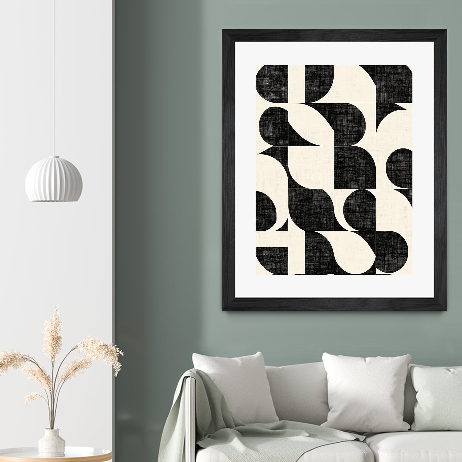 Geometric Black and White Patterns by Layla Oz on GIANT ART - 2972 illustration