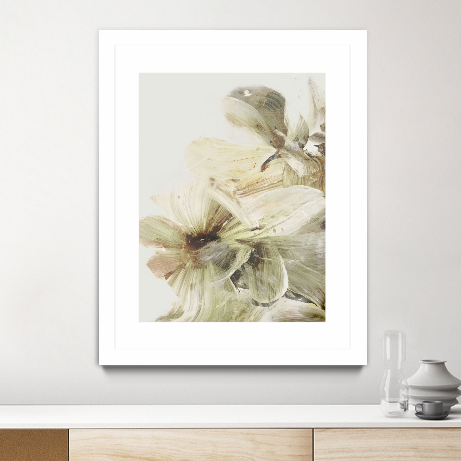 Hill Flowers 1 by Dan Hobday on GIANT ART - ananpainted ananpainted