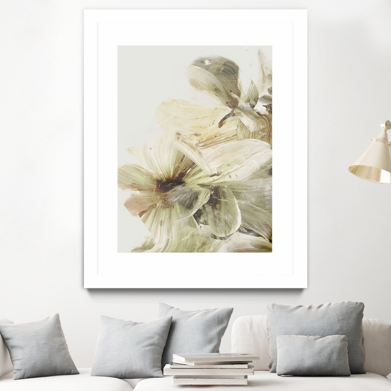 Hill Flowers 1 by Dan Hobday on GIANT ART - ananpainted ananpainted