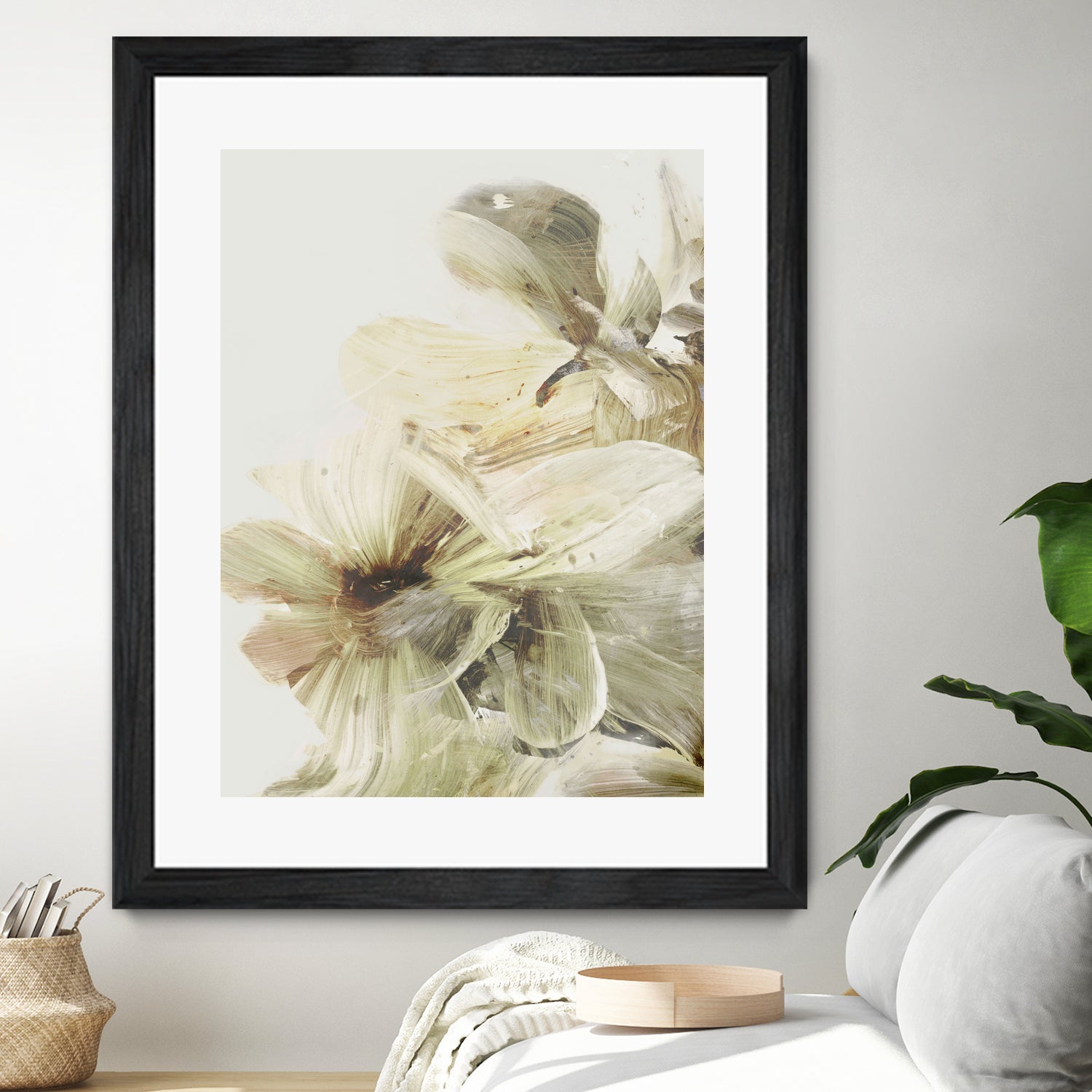 Hill Flowers 1 by Dan Hobday on GIANT ART - ananpainted ananpainted