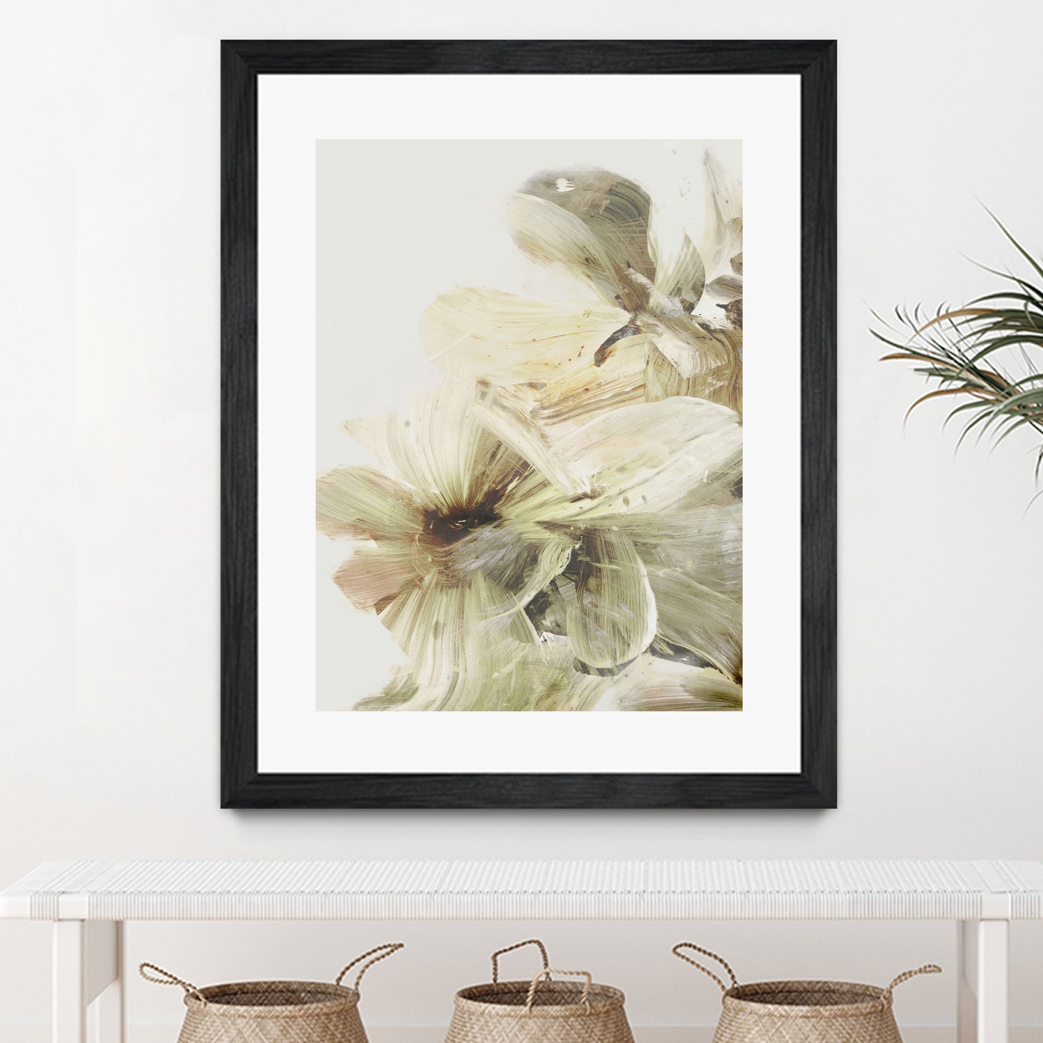 Hill Flowers 1 by Dan Hobday on GIANT ART - ananpainted ananpainted