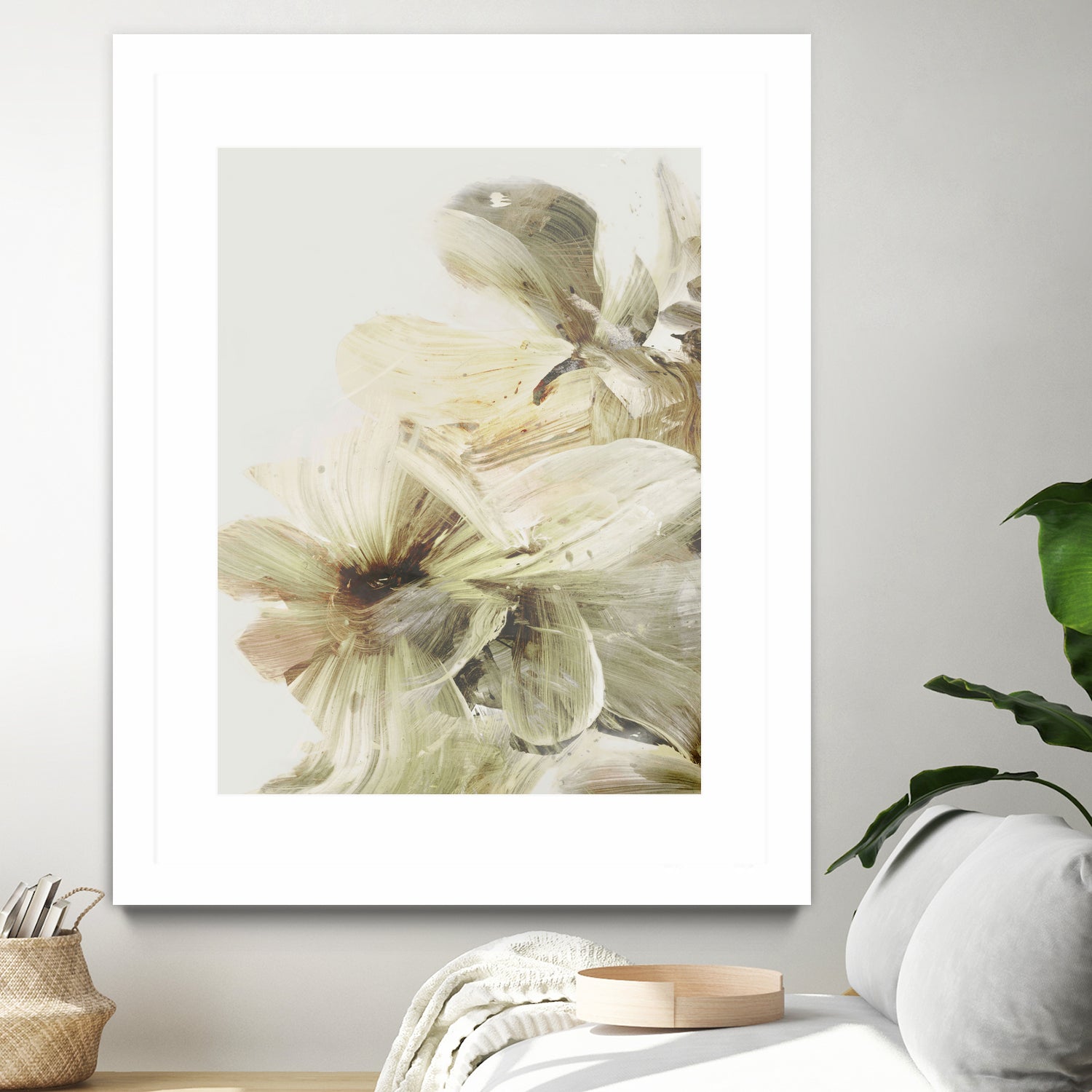 Hill Flowers 1 by Dan Hobday on GIANT ART - ananpainted ananpainted