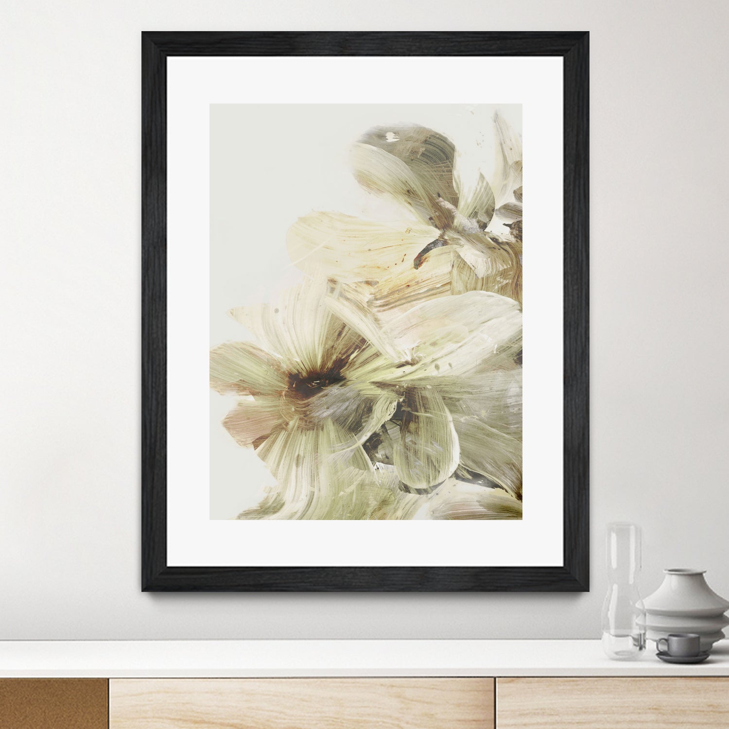 Hill Flowers 1 by Dan Hobday on GIANT ART - ananpainted ananpainted